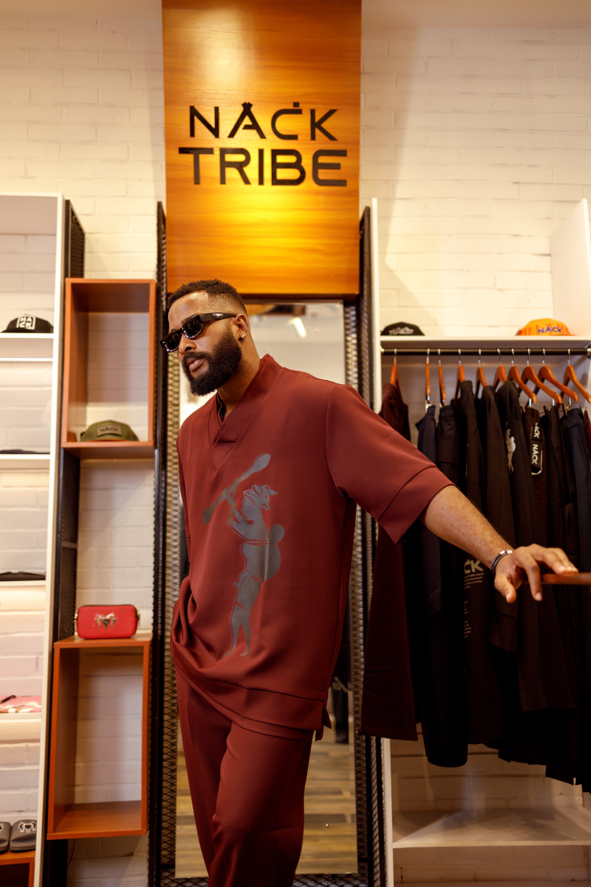 NACK Man ID 2pcs in Wine