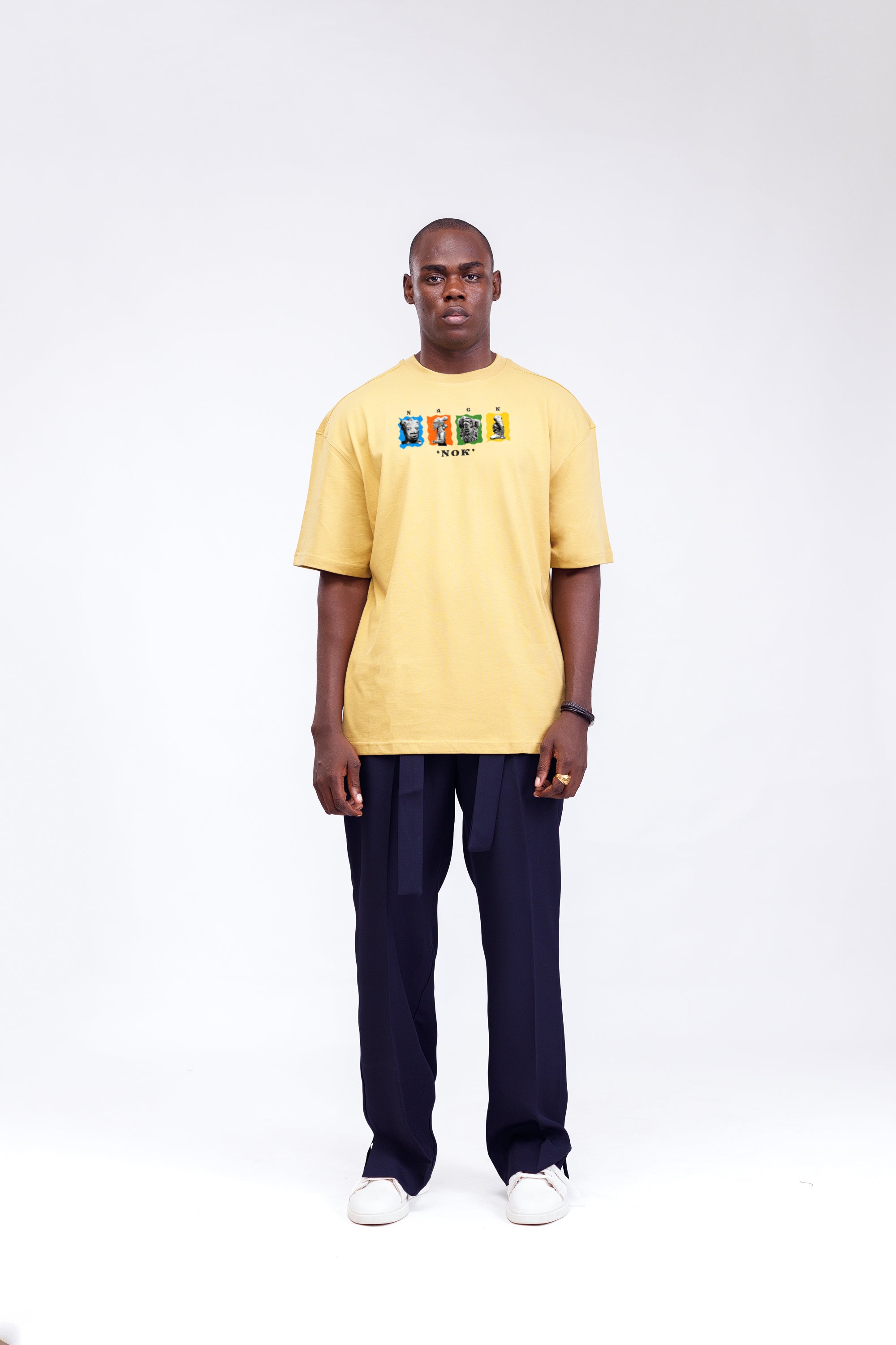 NOK Tee in Nude