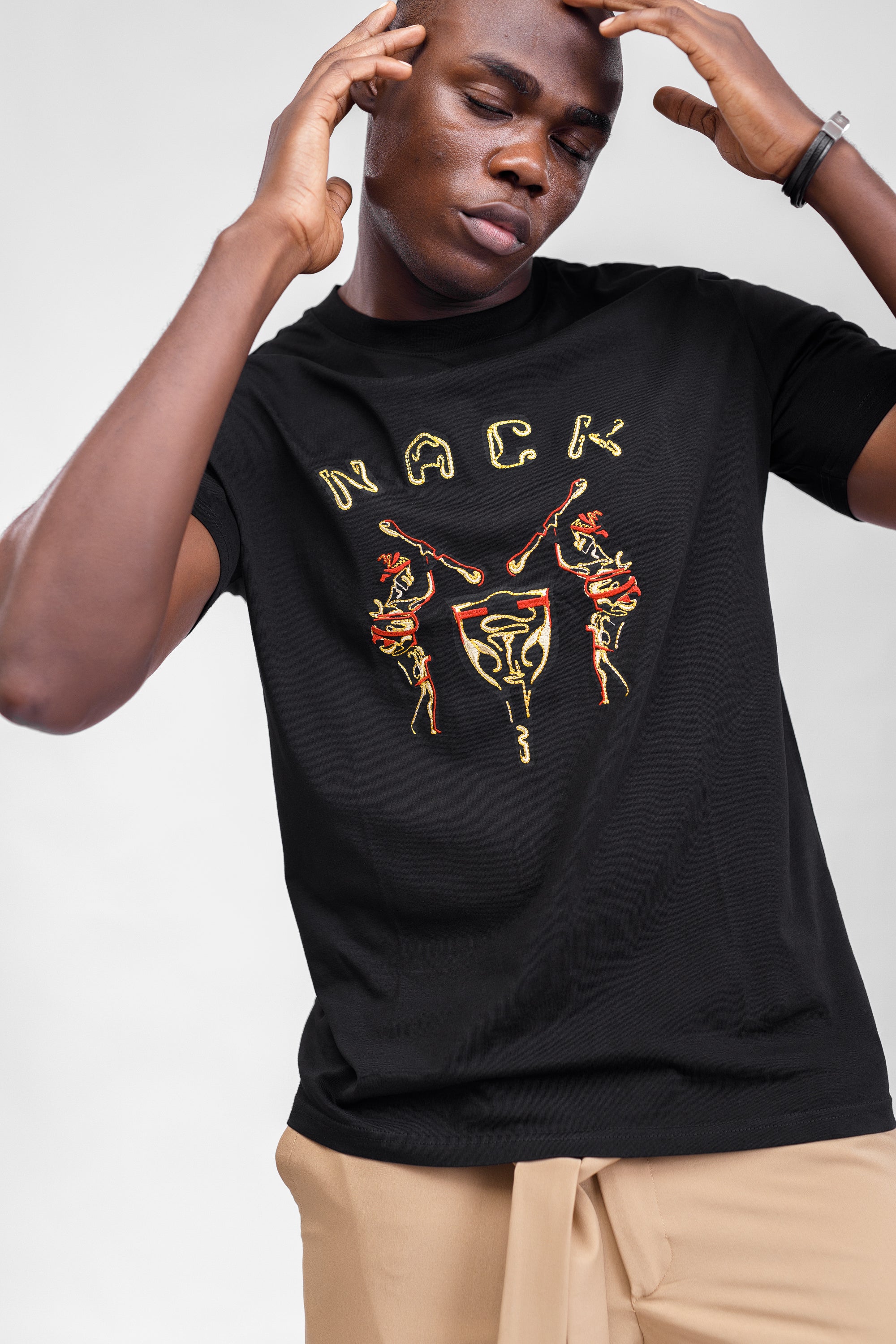 NACK Classic Tee in Black