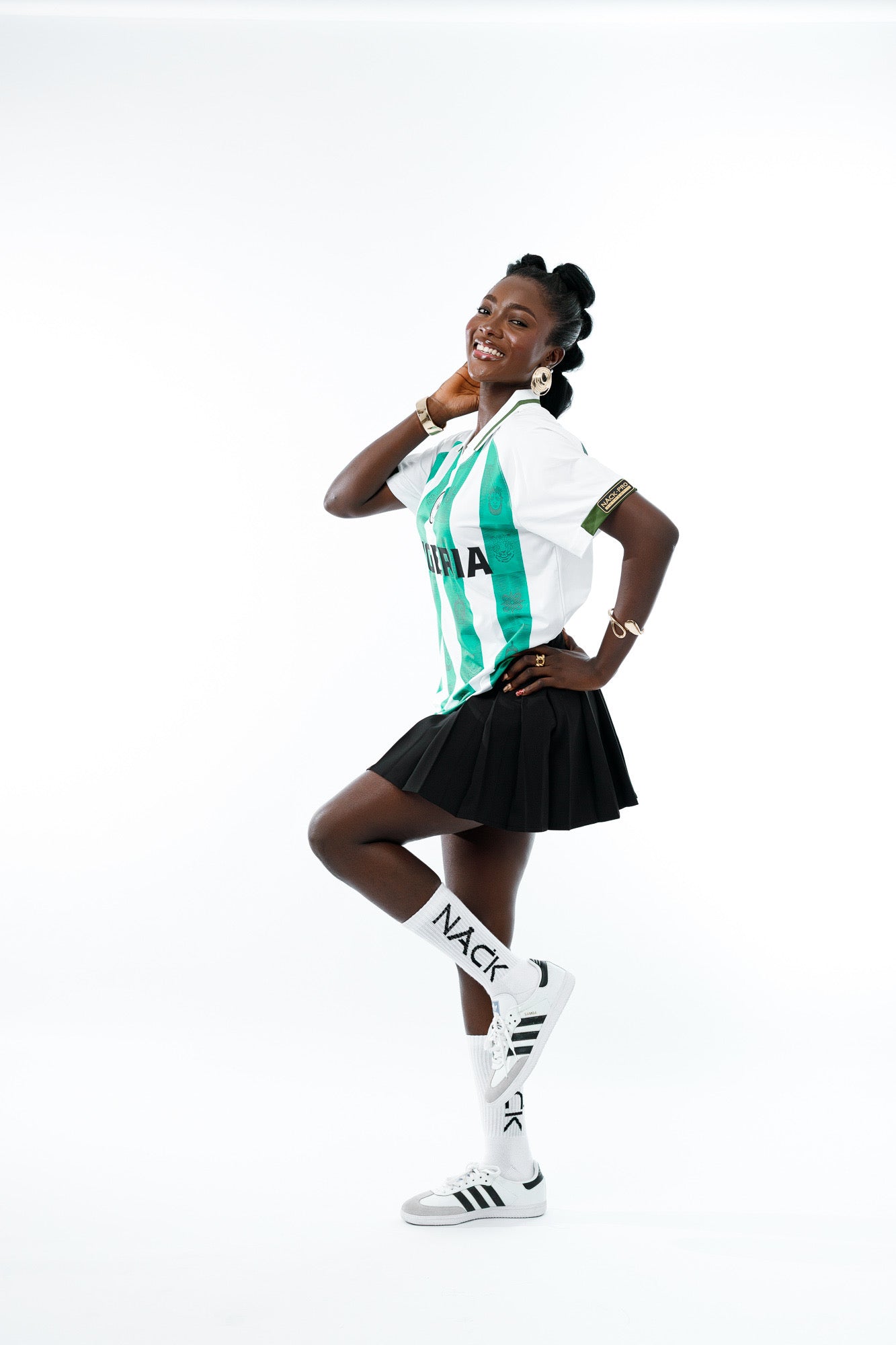 LXN Nigerian Jersey season 2 in White