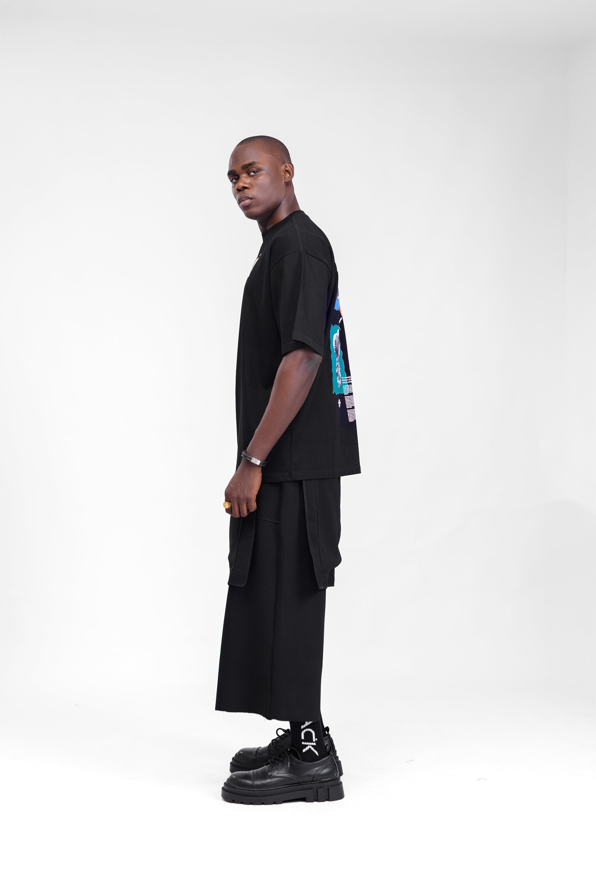 NOK Tee in Black