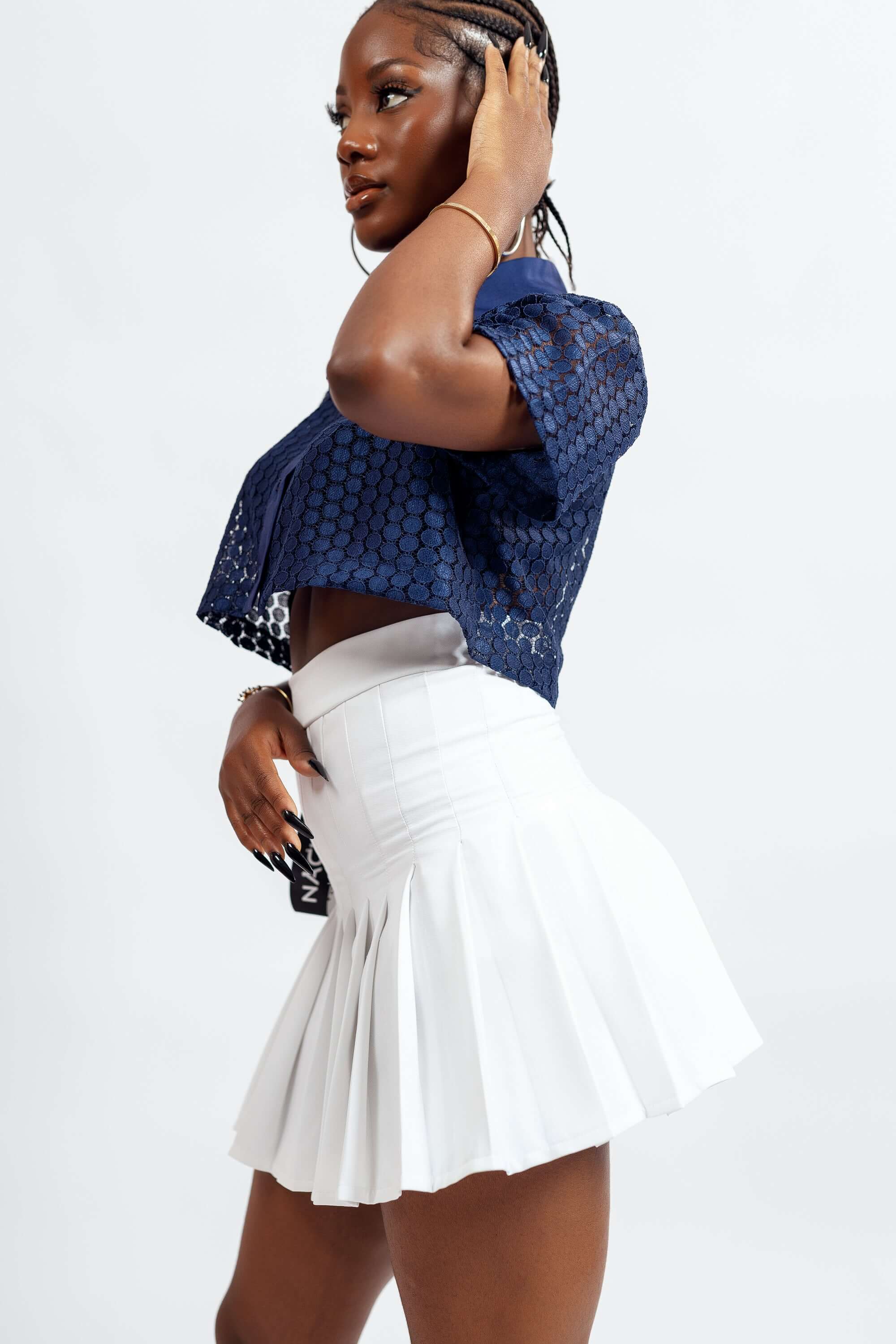 Belleza Top in Blue -