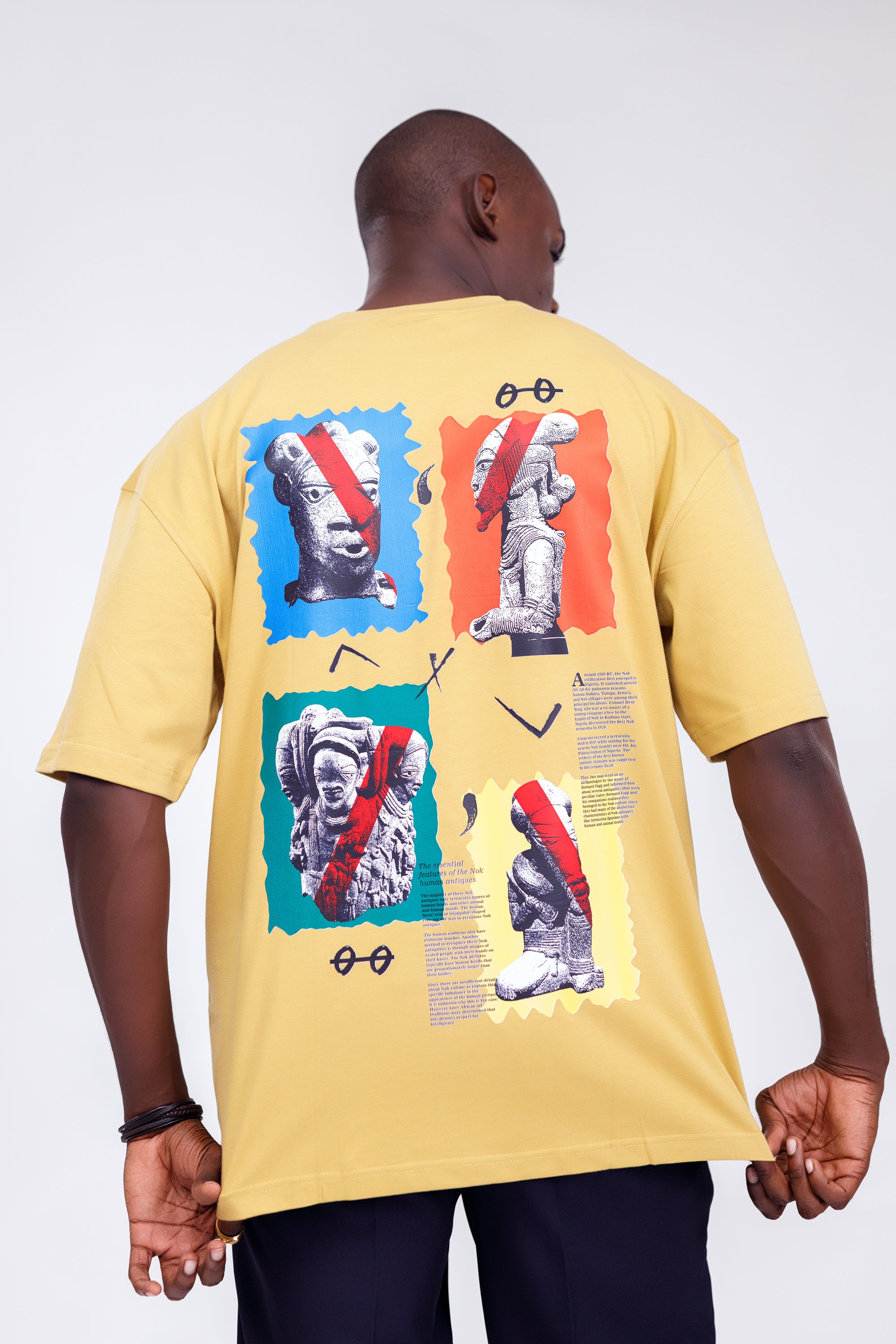 NOK Tee in Nude