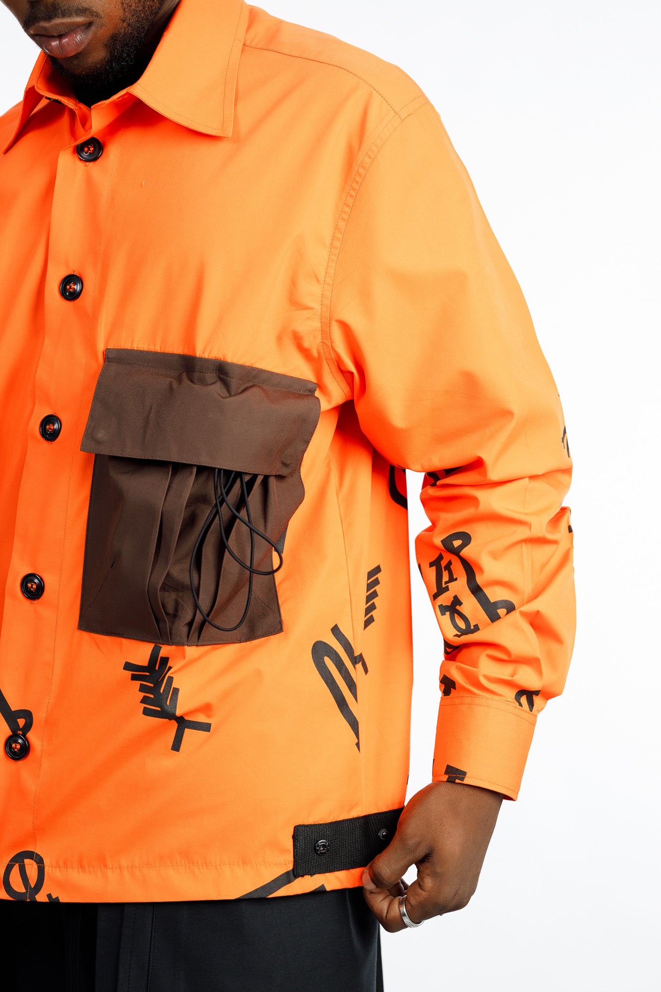 AKARA ORANGE SHIRT