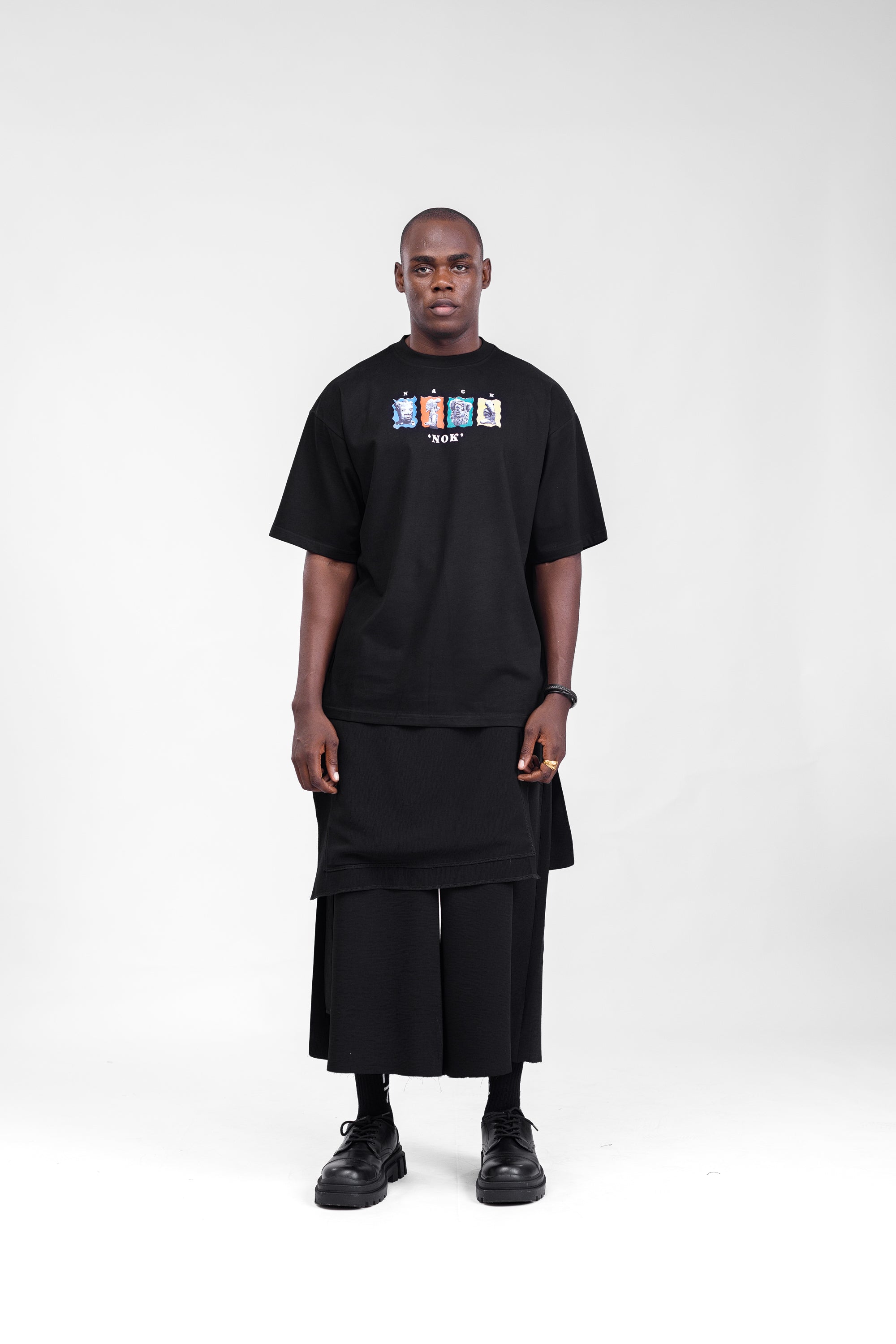 NOK Tee in Black