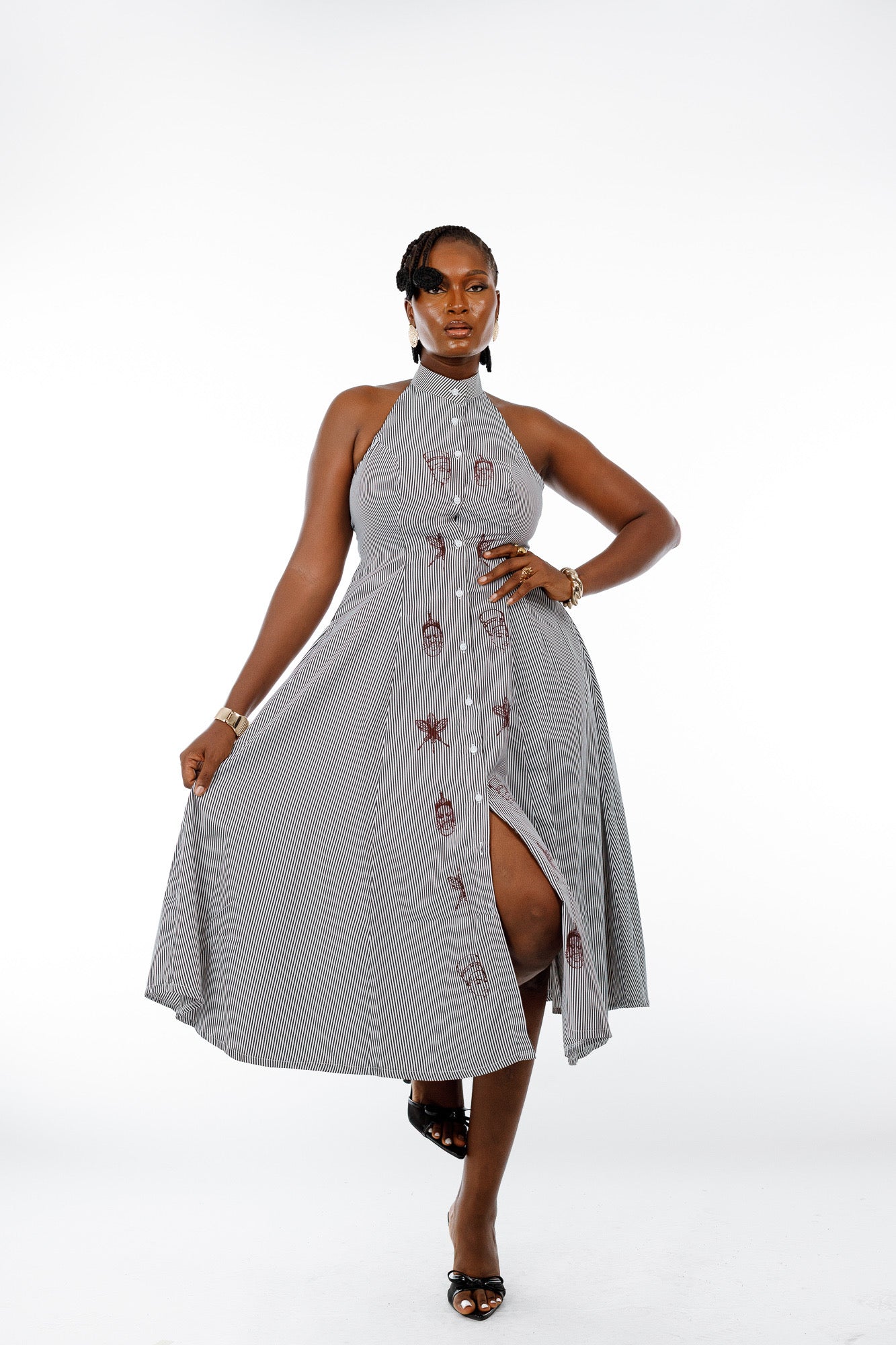 Female Stripe Gown (Ife)