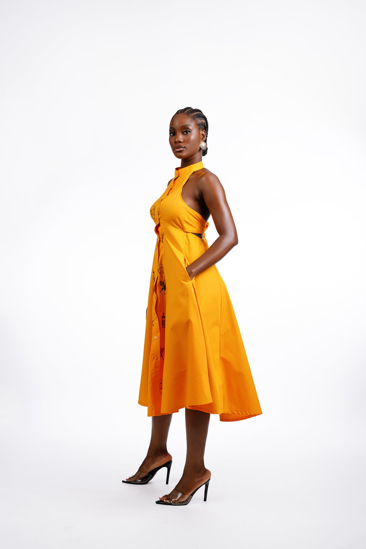 Female Dress (Ife) in Yellow
