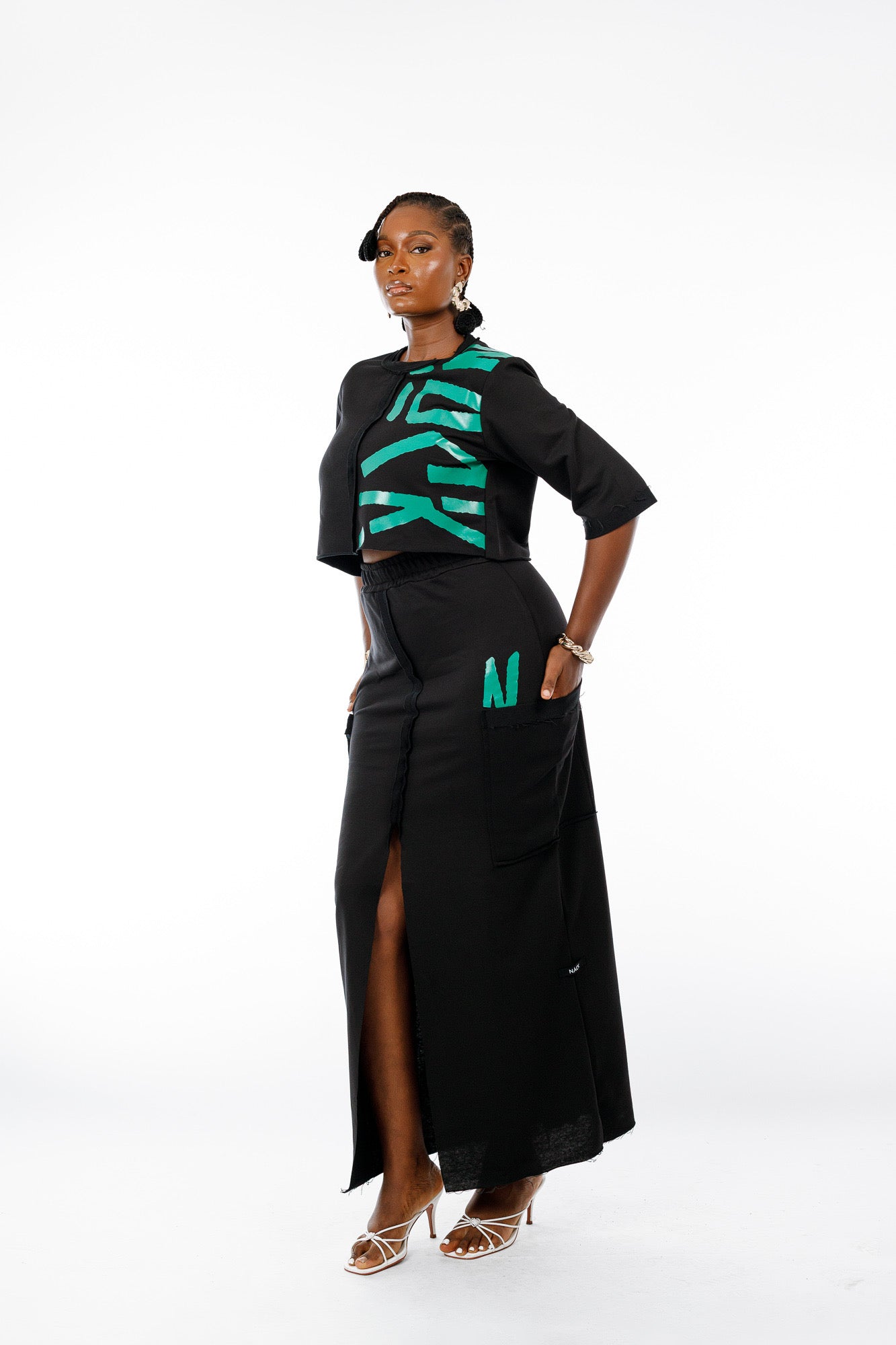 Female Karko 2pcs in Black