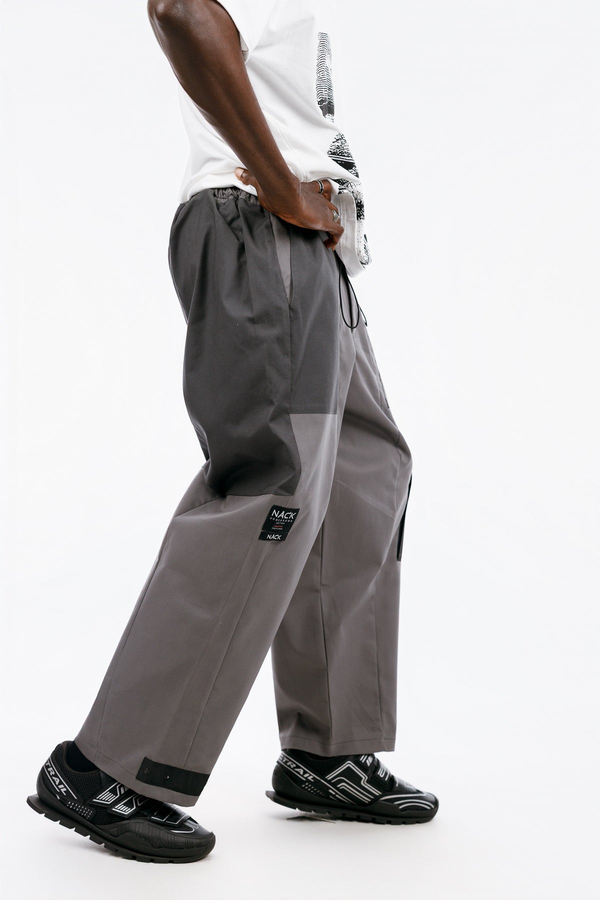 Asili Balloon Pant in Grey