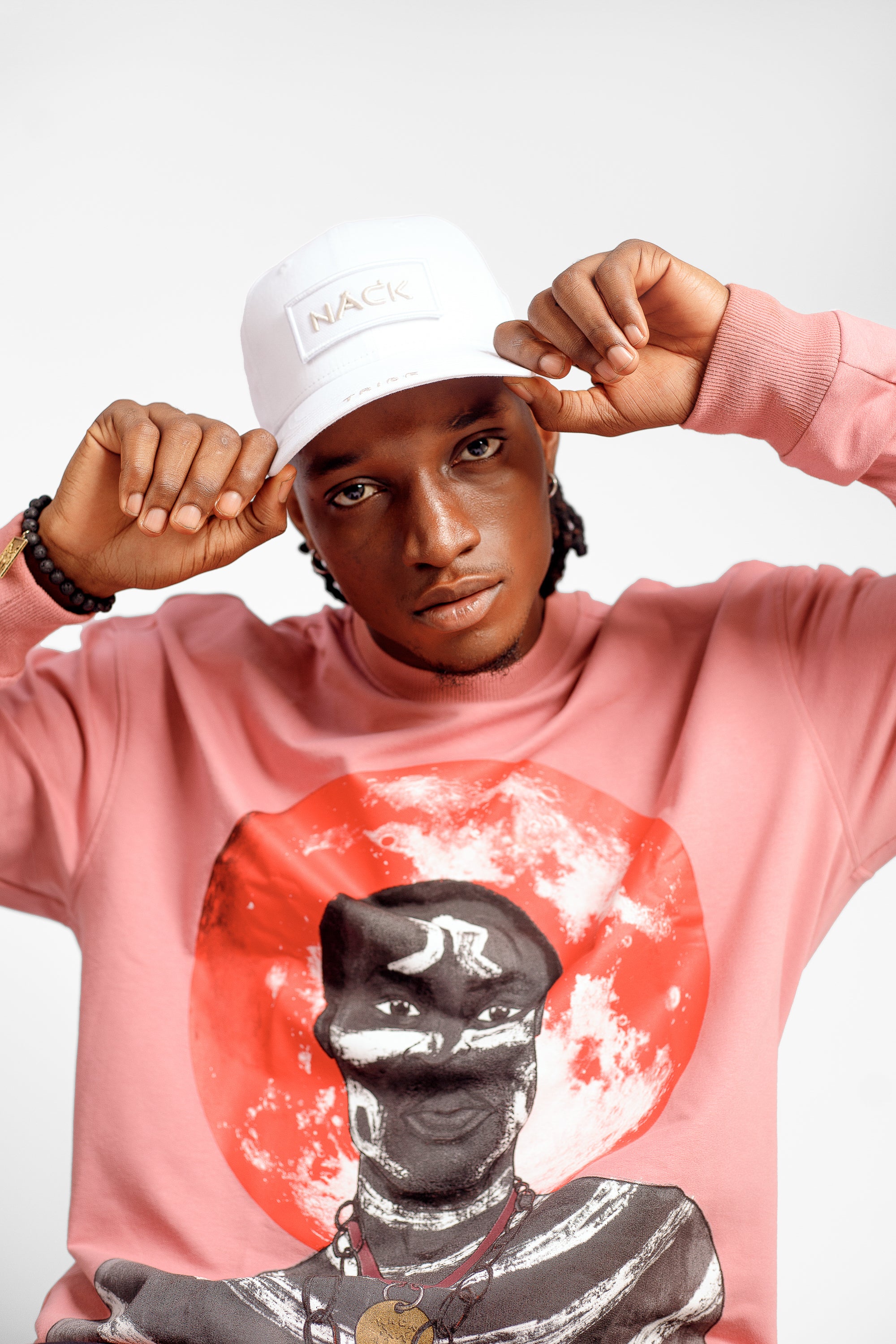 NACK Patch Cap in White