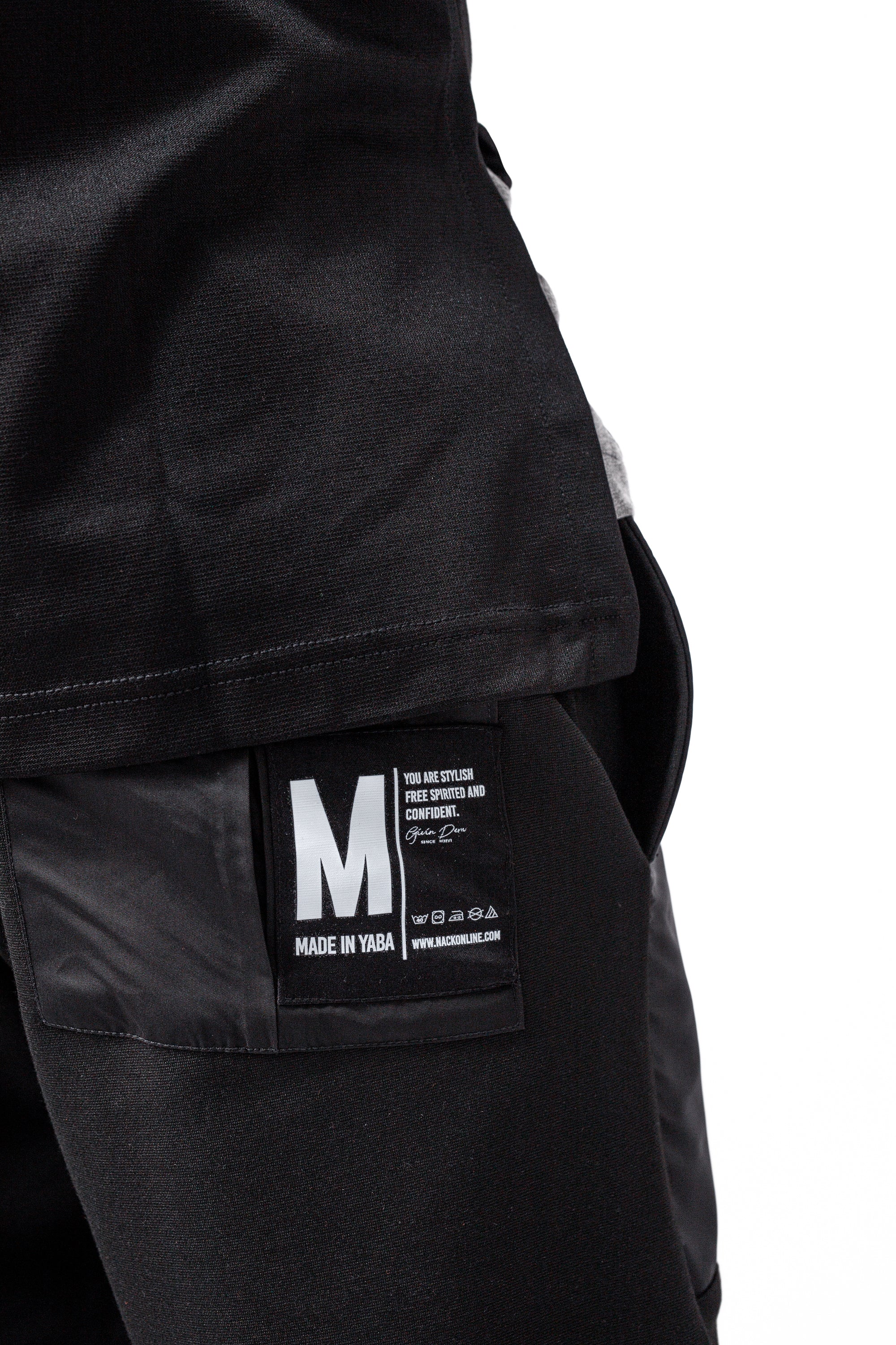 Track Joggers in Black