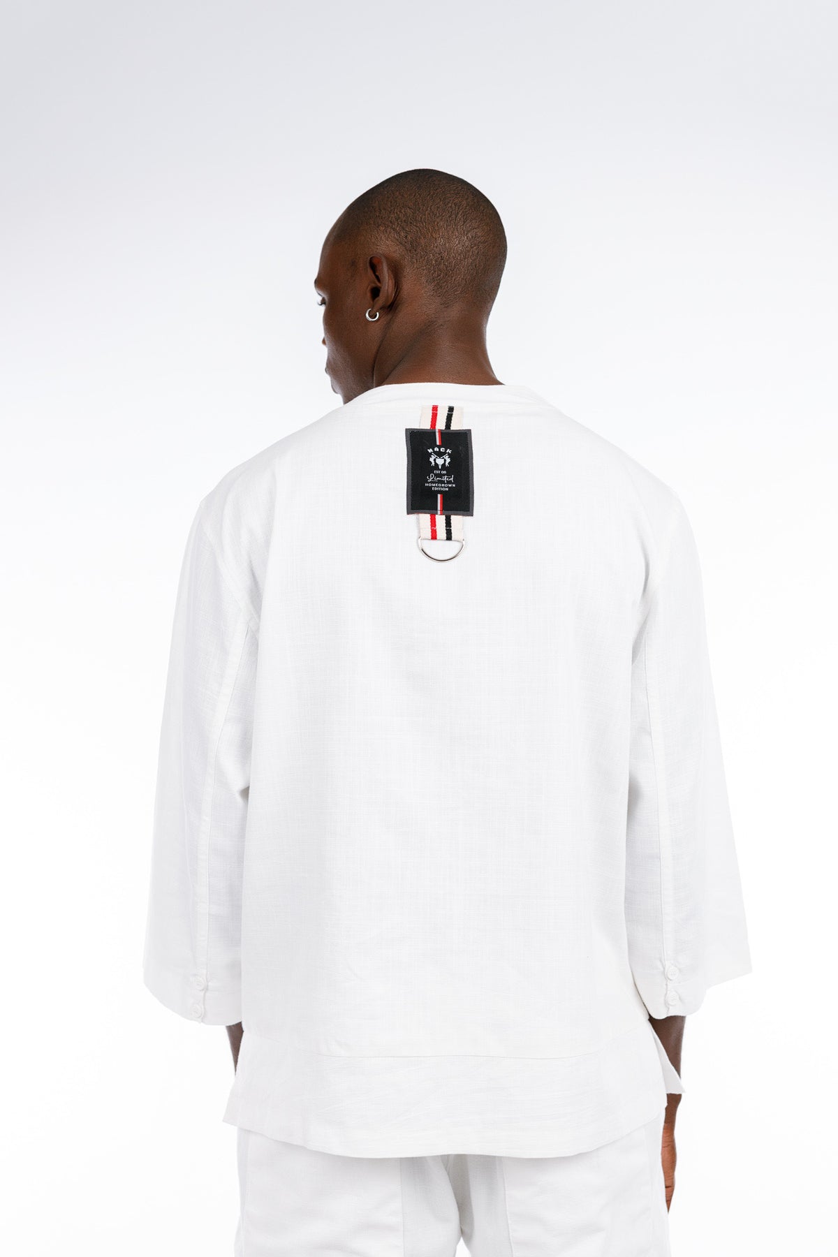 NACKMAN Linen Top 3quarter