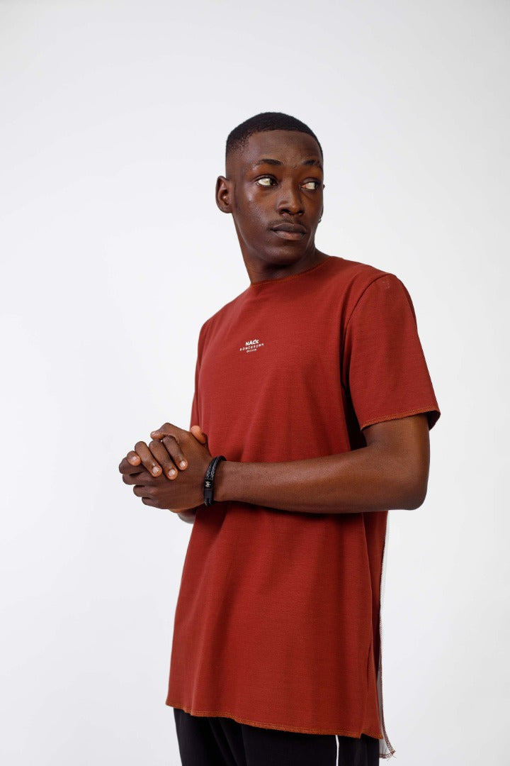 Liberation Tee in Wine