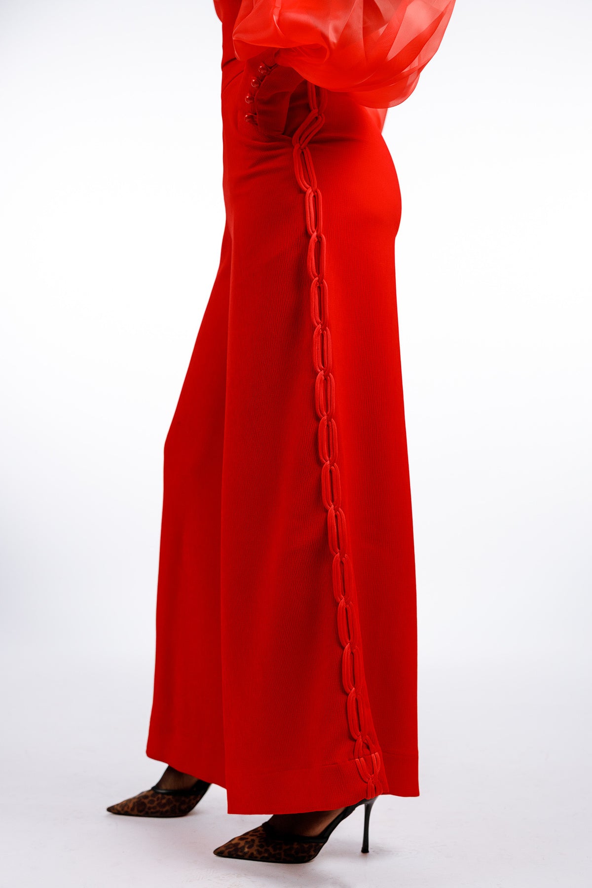 Ara-Set Pant in Red