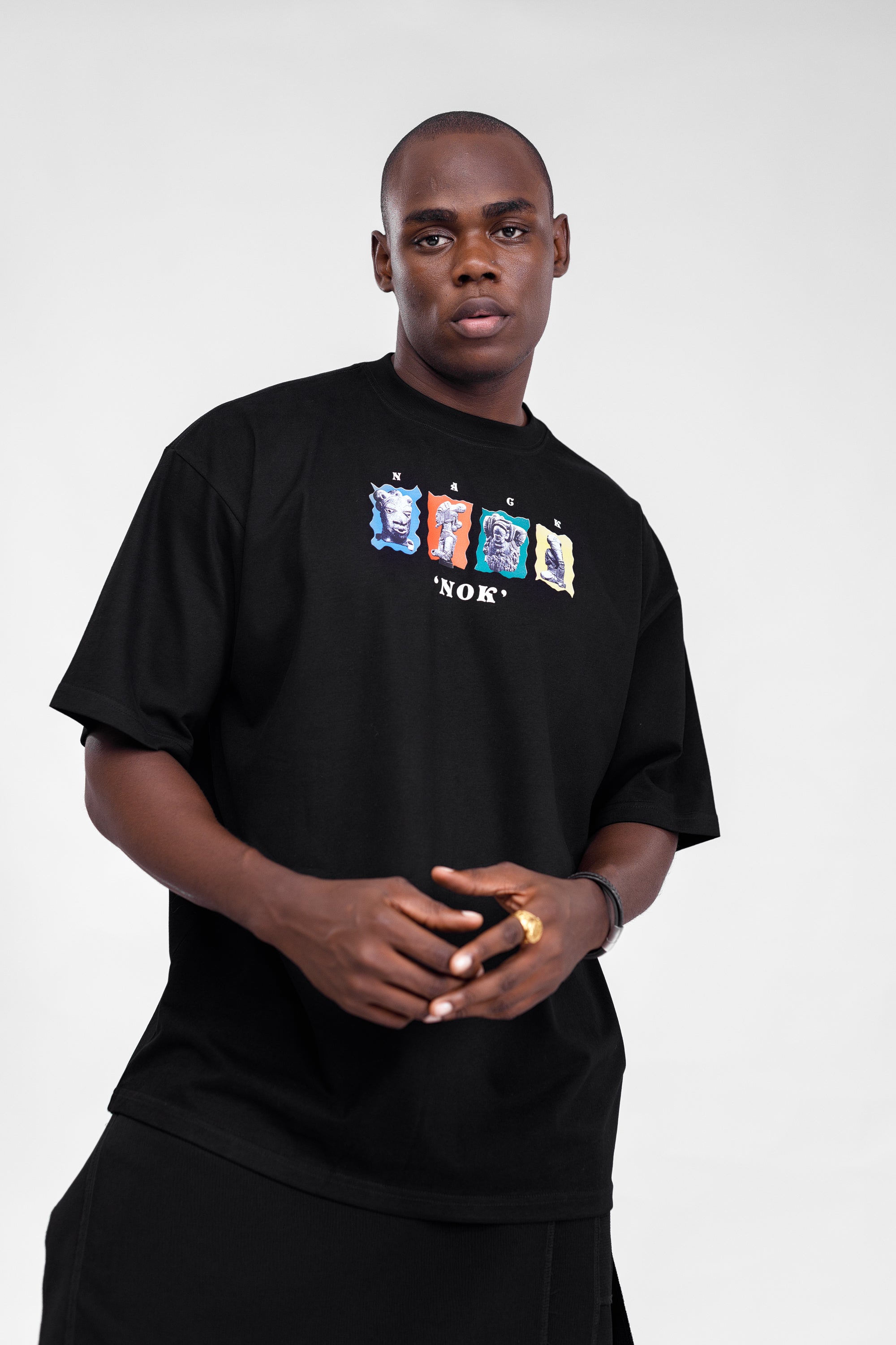 NOK Tee in Black