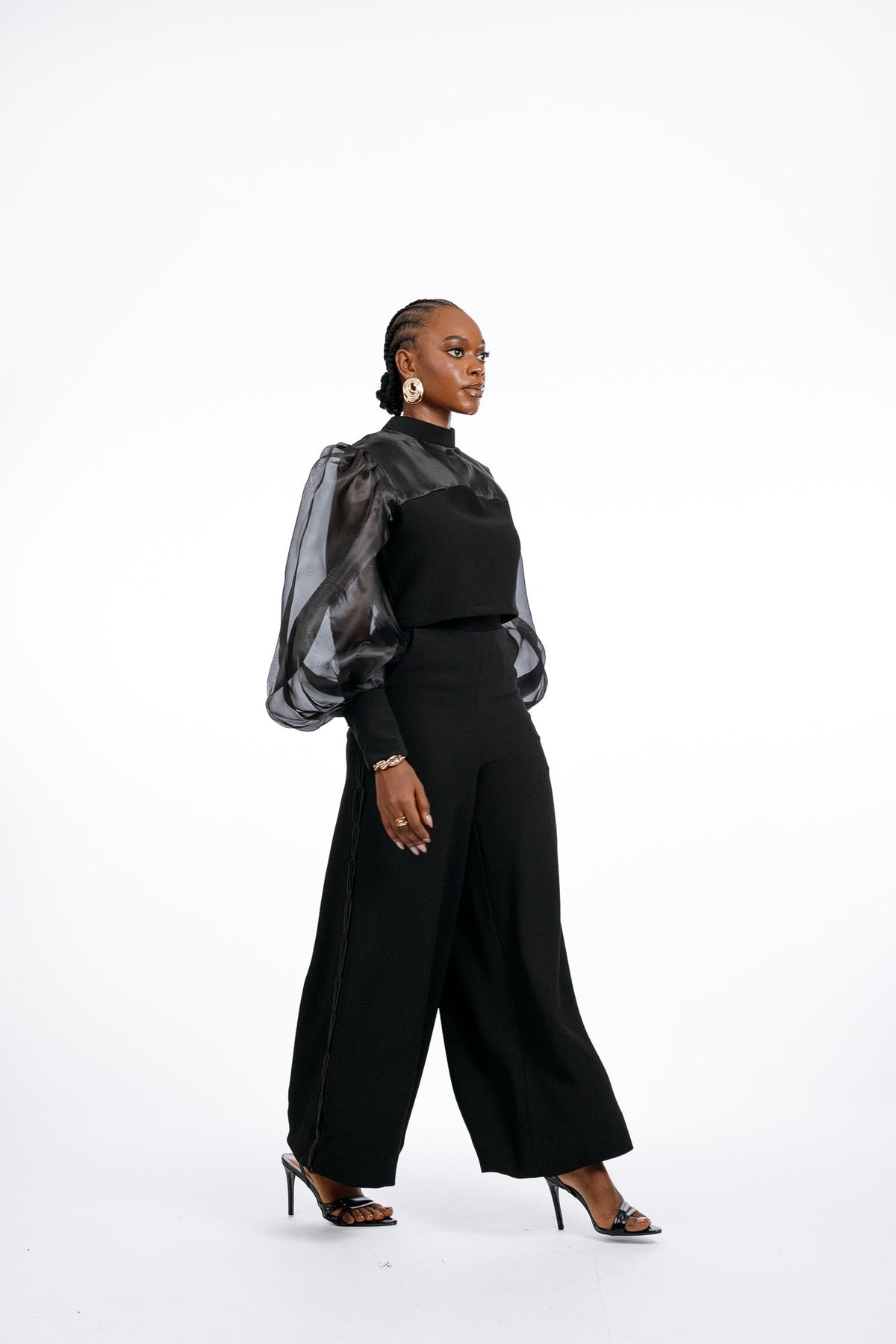 Ara-Set Top in Black