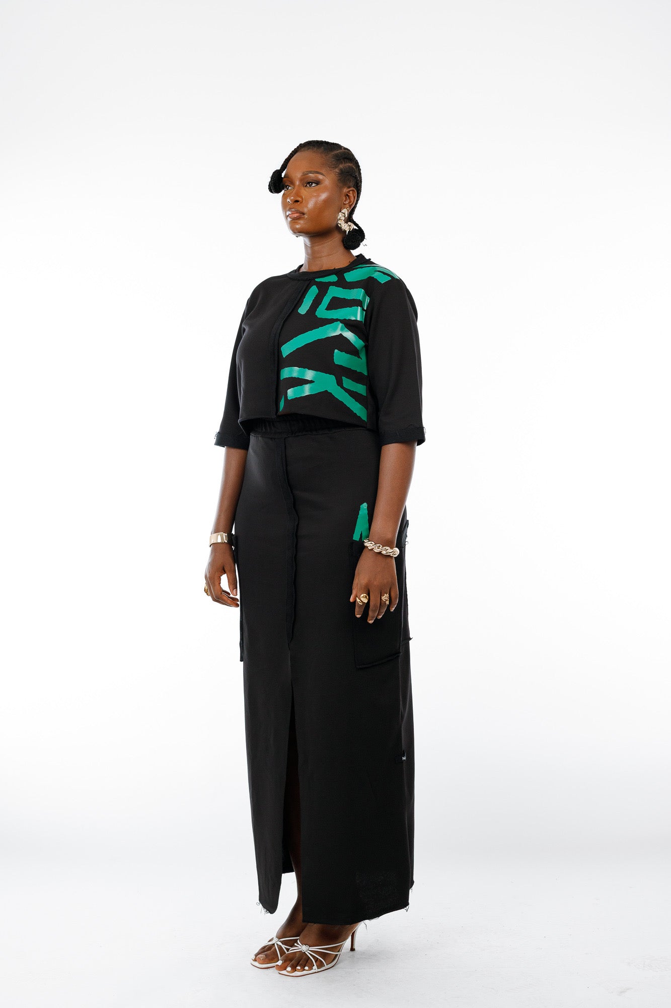 Female Karko 2pcs in Black