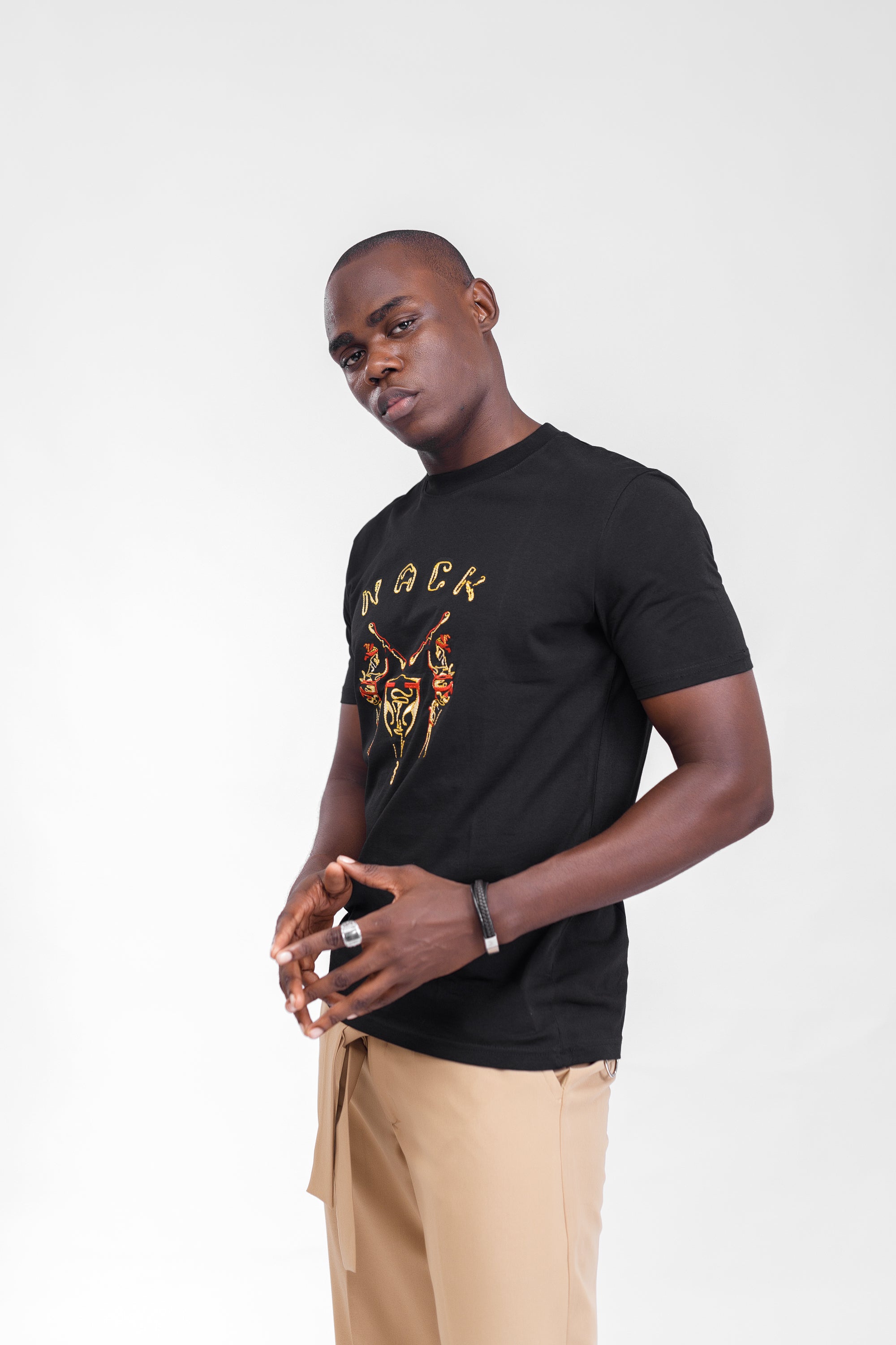 NACK Classic Tee in Black