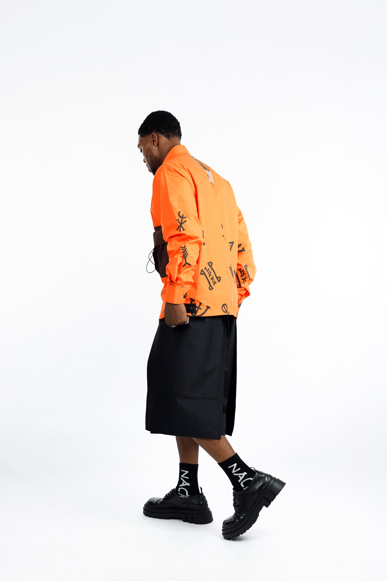 AKARA ORANGE SHIRT