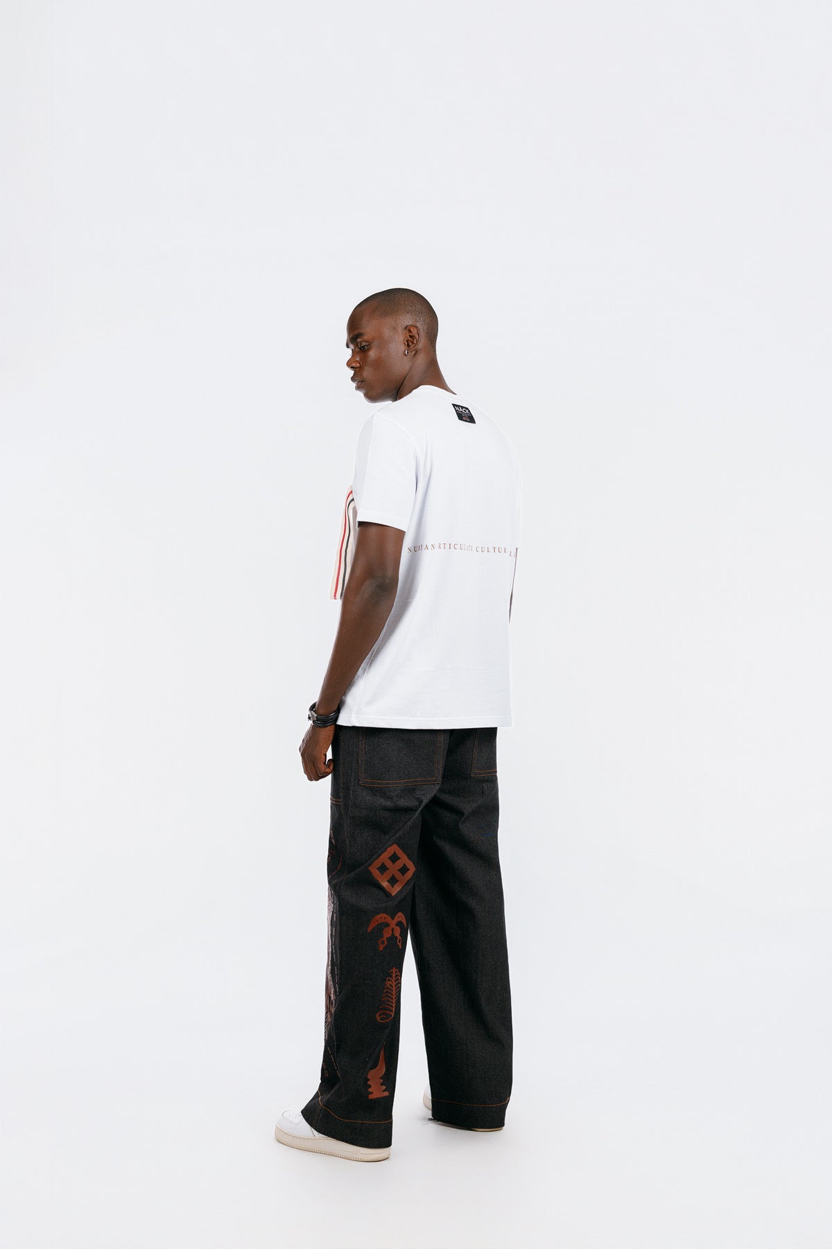 Palazart Pant (Ife) in Black