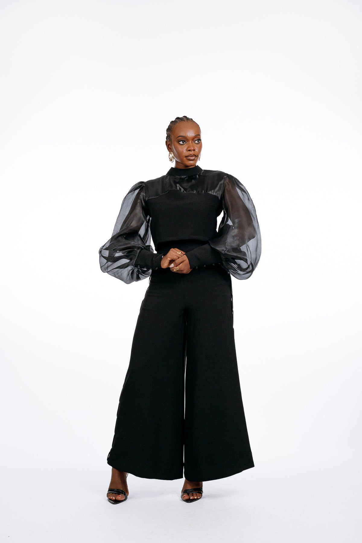 Ara-Set Top in Black