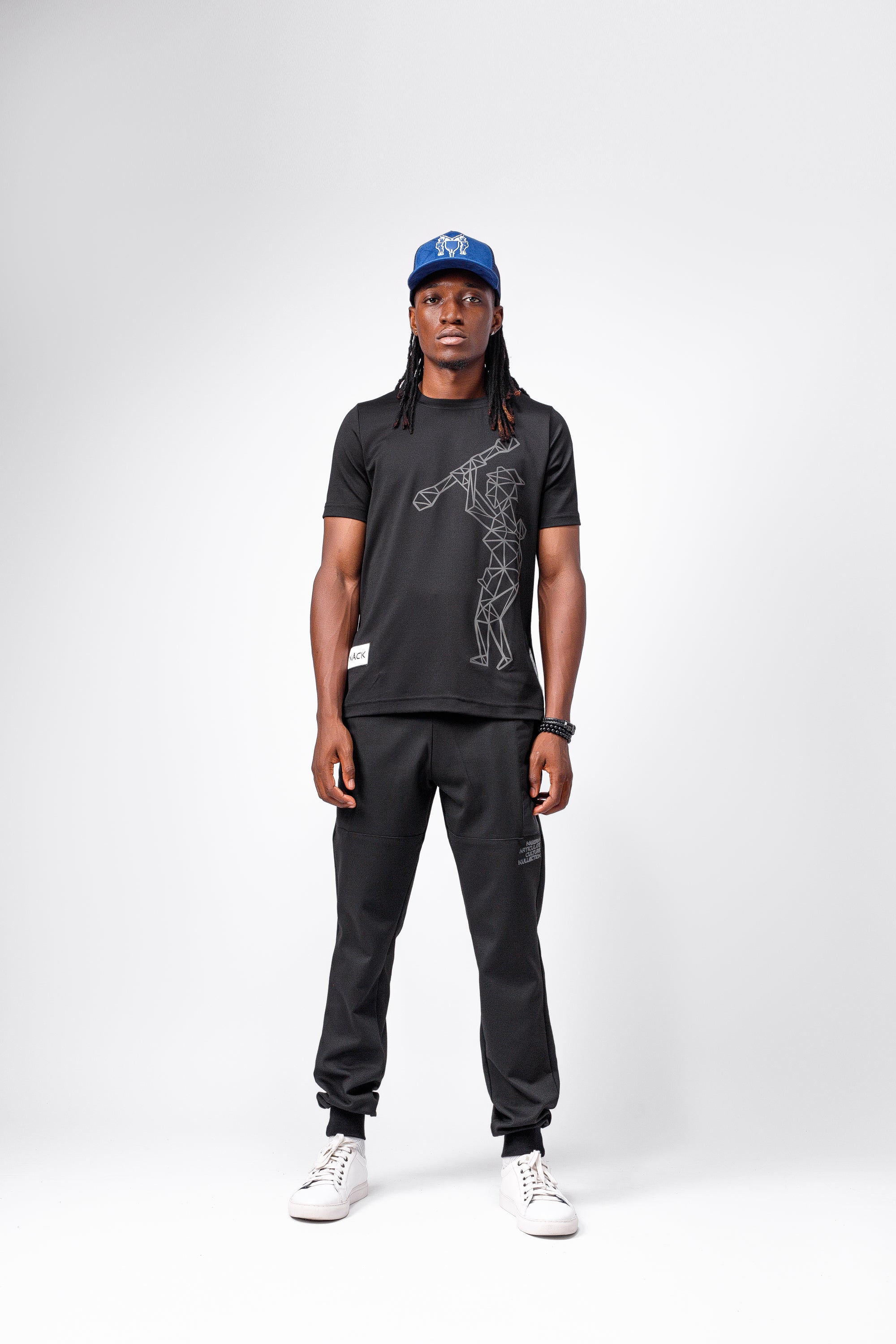 Track Joggers in Black