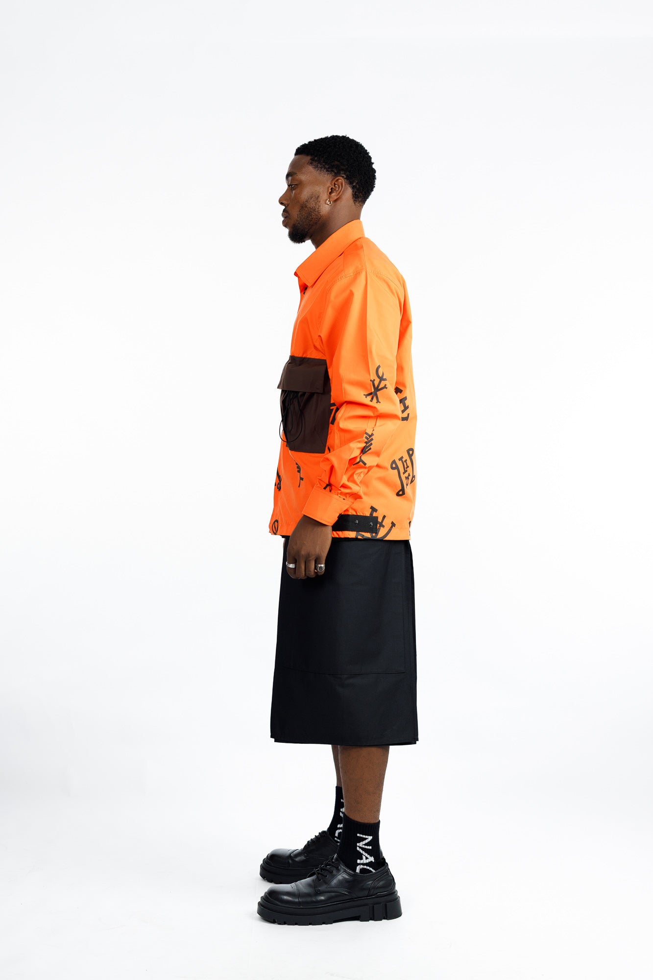 AKARA ORANGE SHIRT