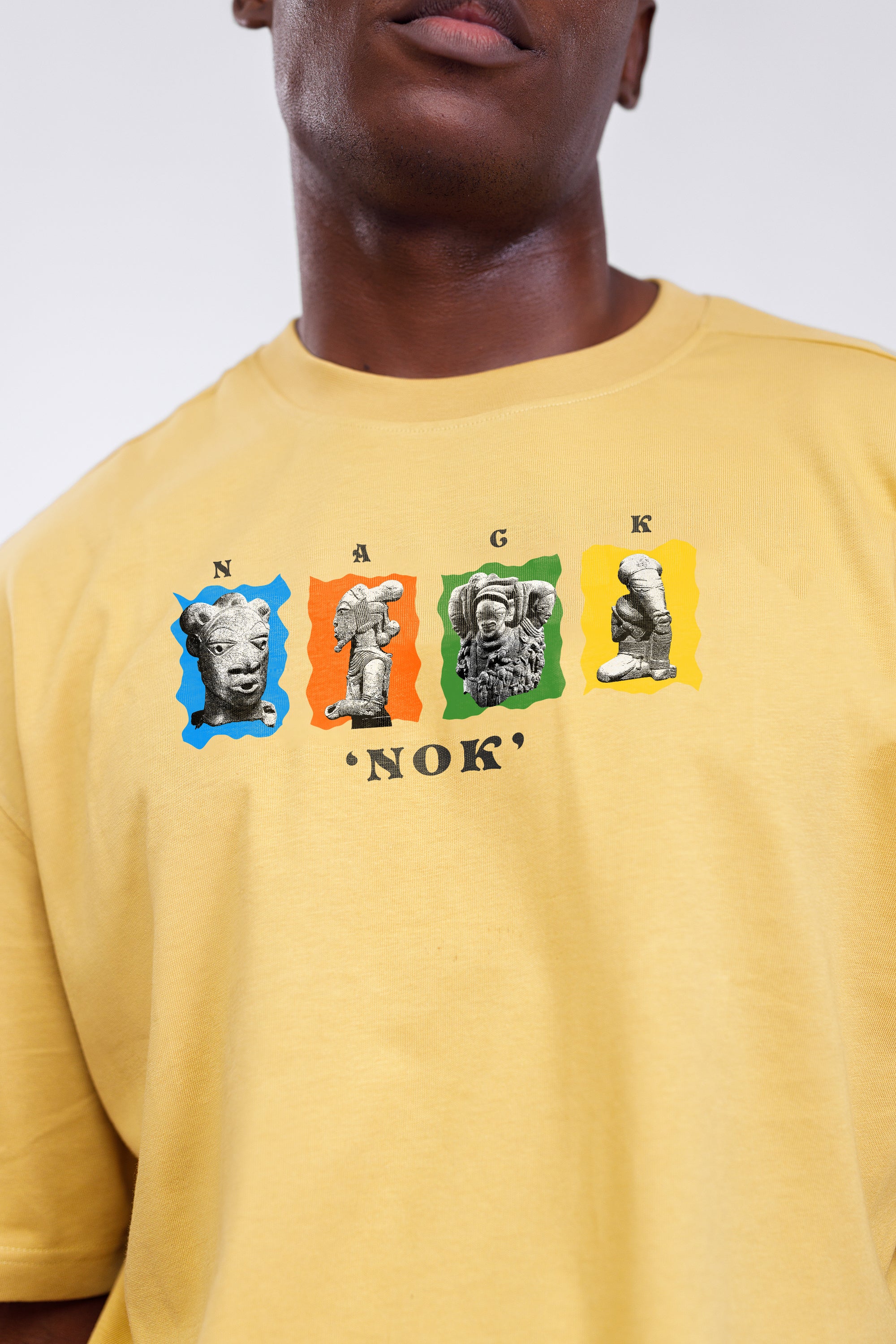 NOK Tee in Nude