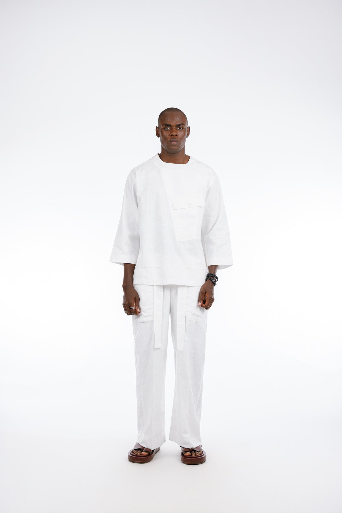 NACKMAN Linen Top 3quarter