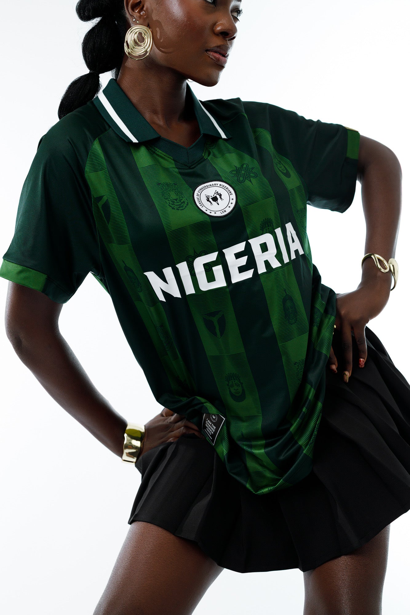 LXN Nigerian Jersey season 2 in Green