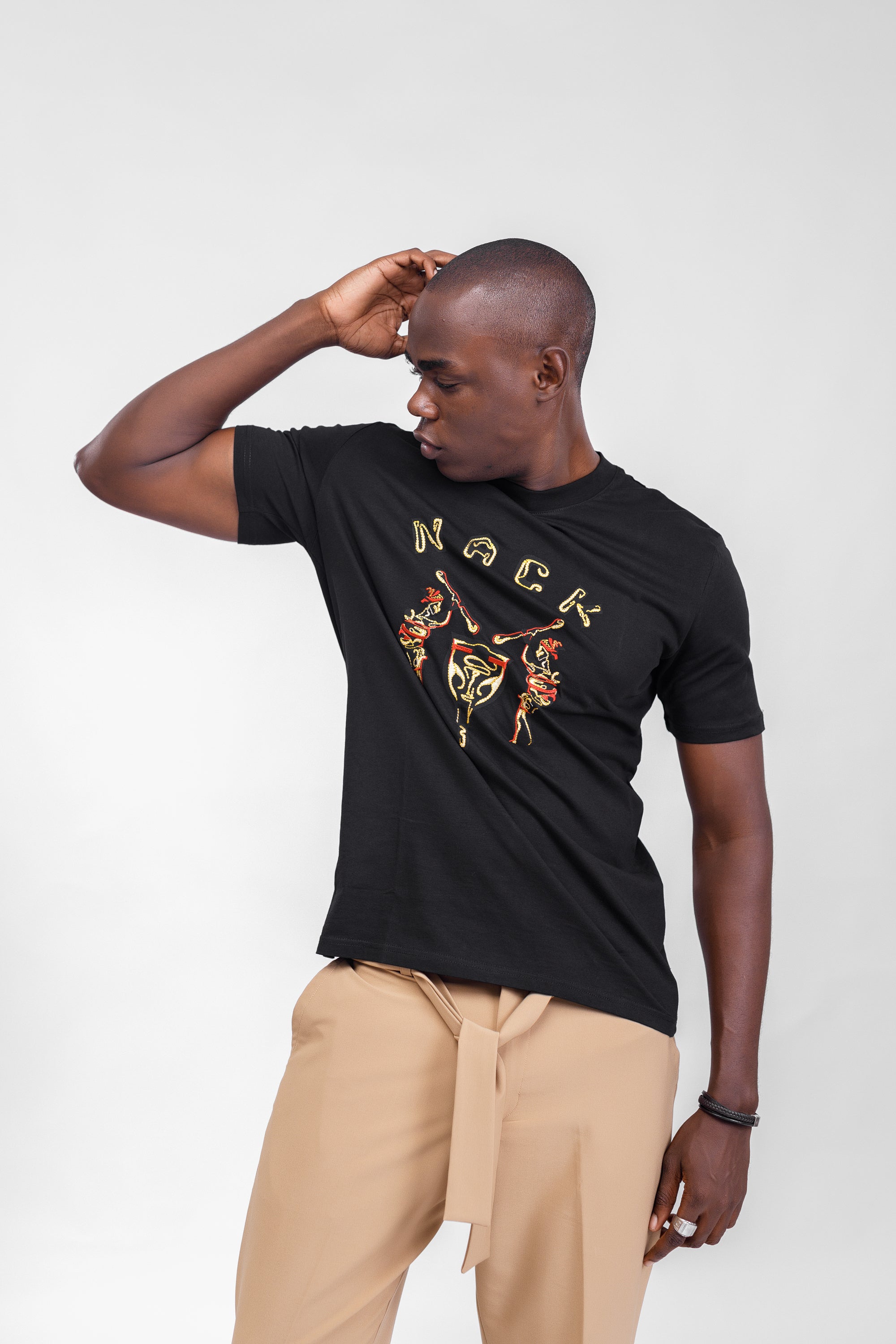 NACK Classic Tee in Black