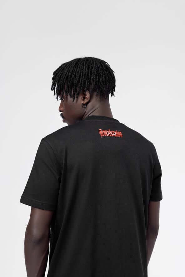 Reverberation Tee in Black - Shirts & Tops