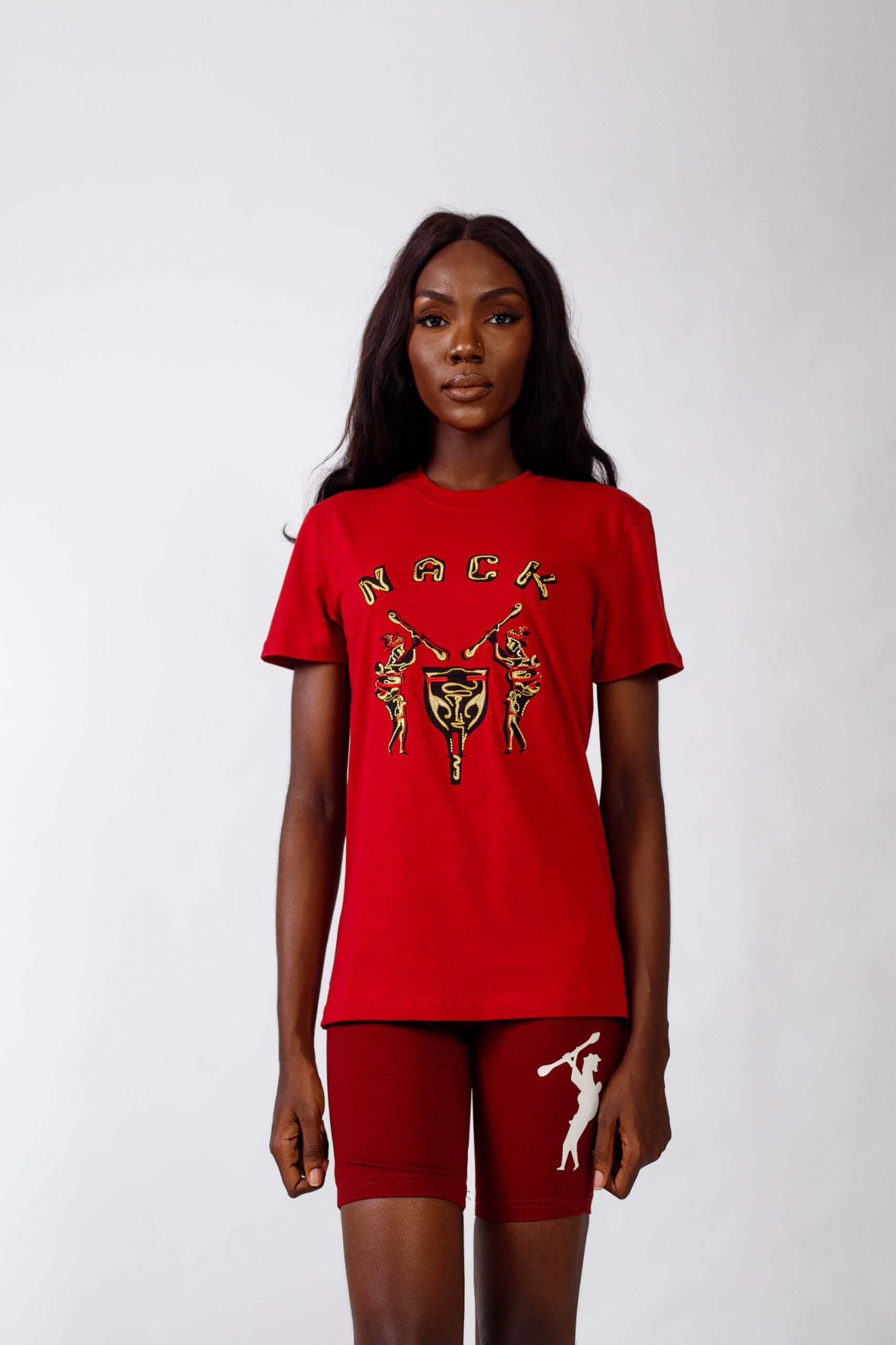 NACK Classic Tee in Wine - Shirts & Tops