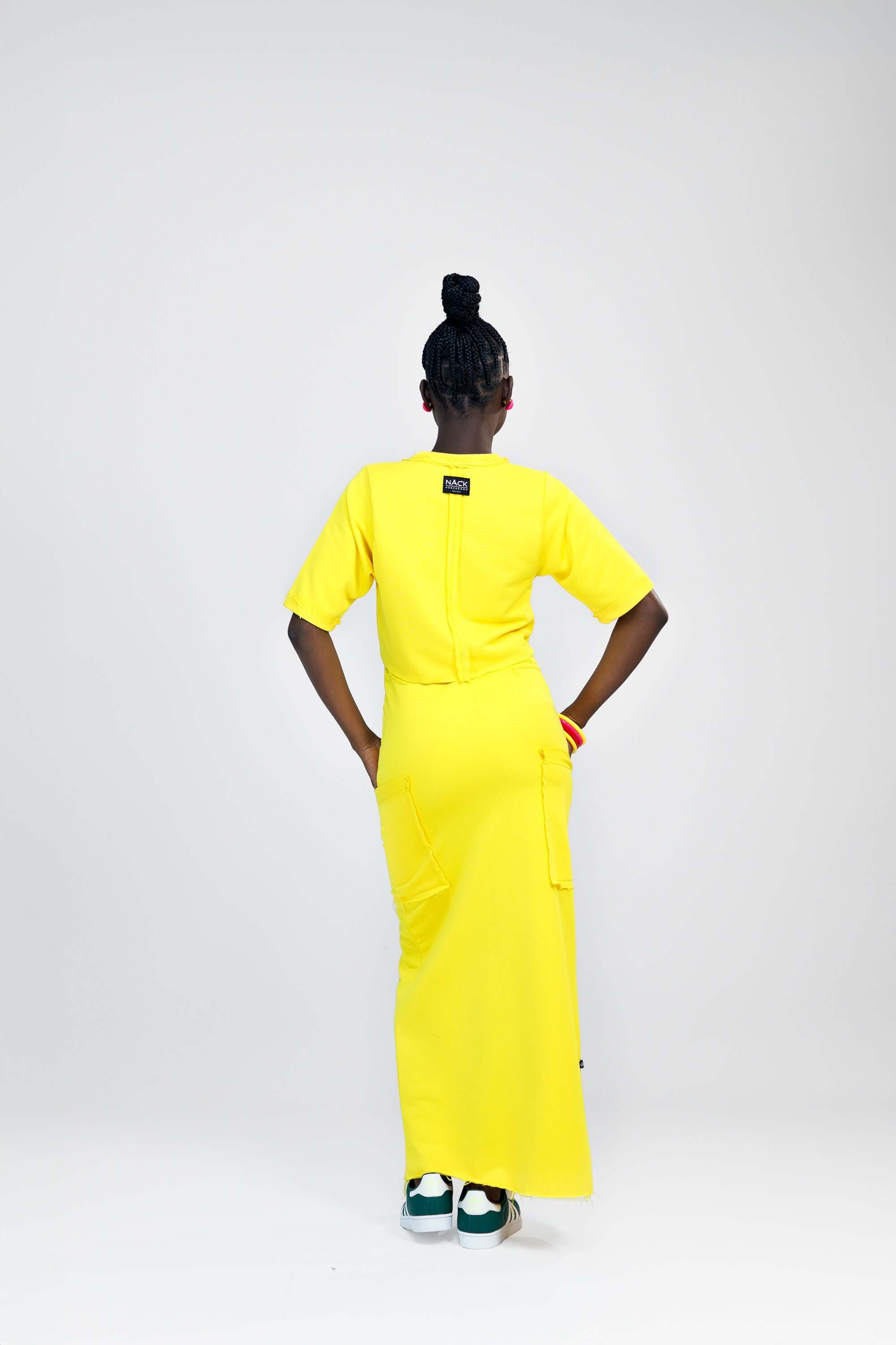 Female Karko 2pcs in Yellow - Dresses