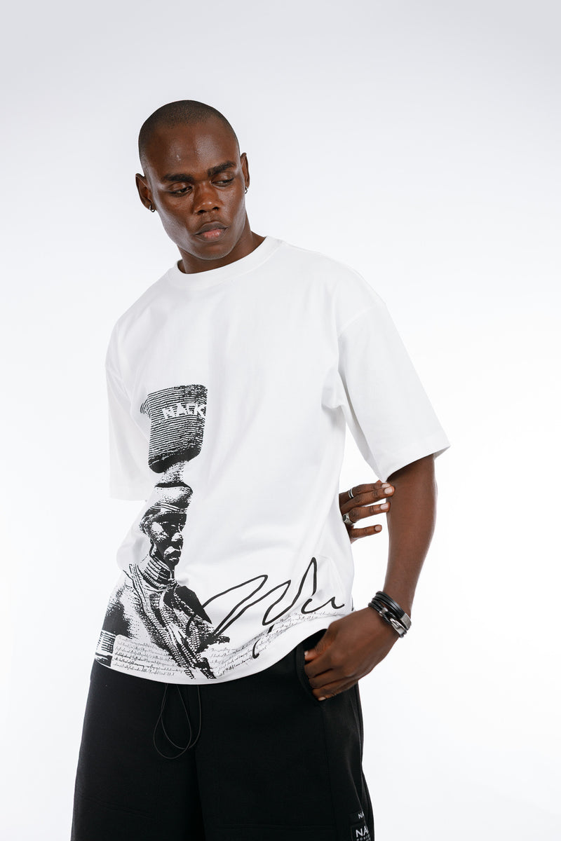 Mursi Tee in White