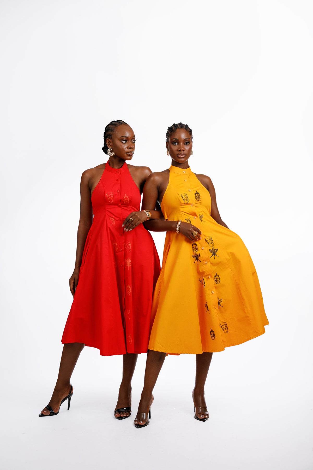 Female Dress (Ife) in Red