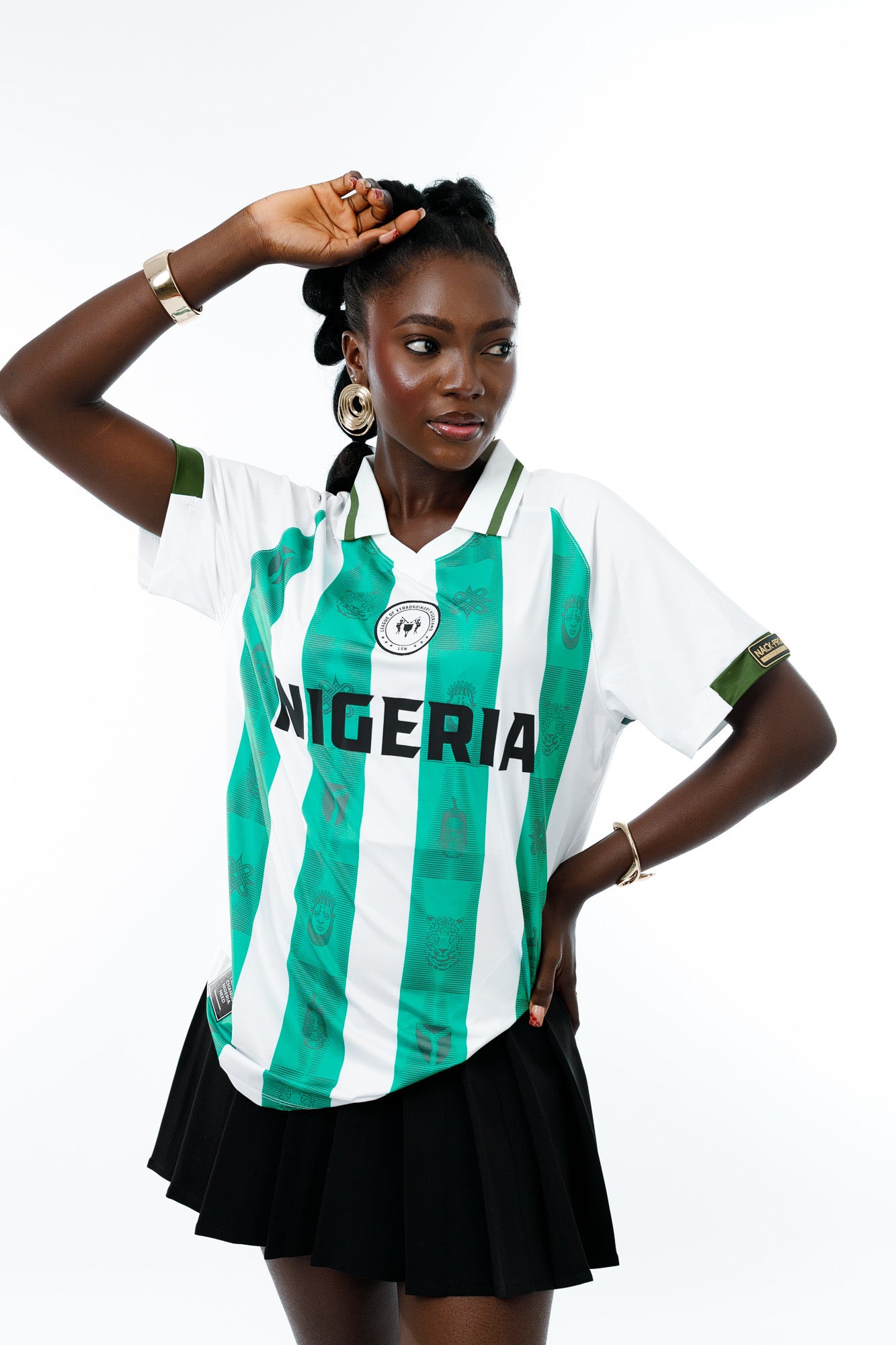 LXN Nigerian Jersey season 2 in White