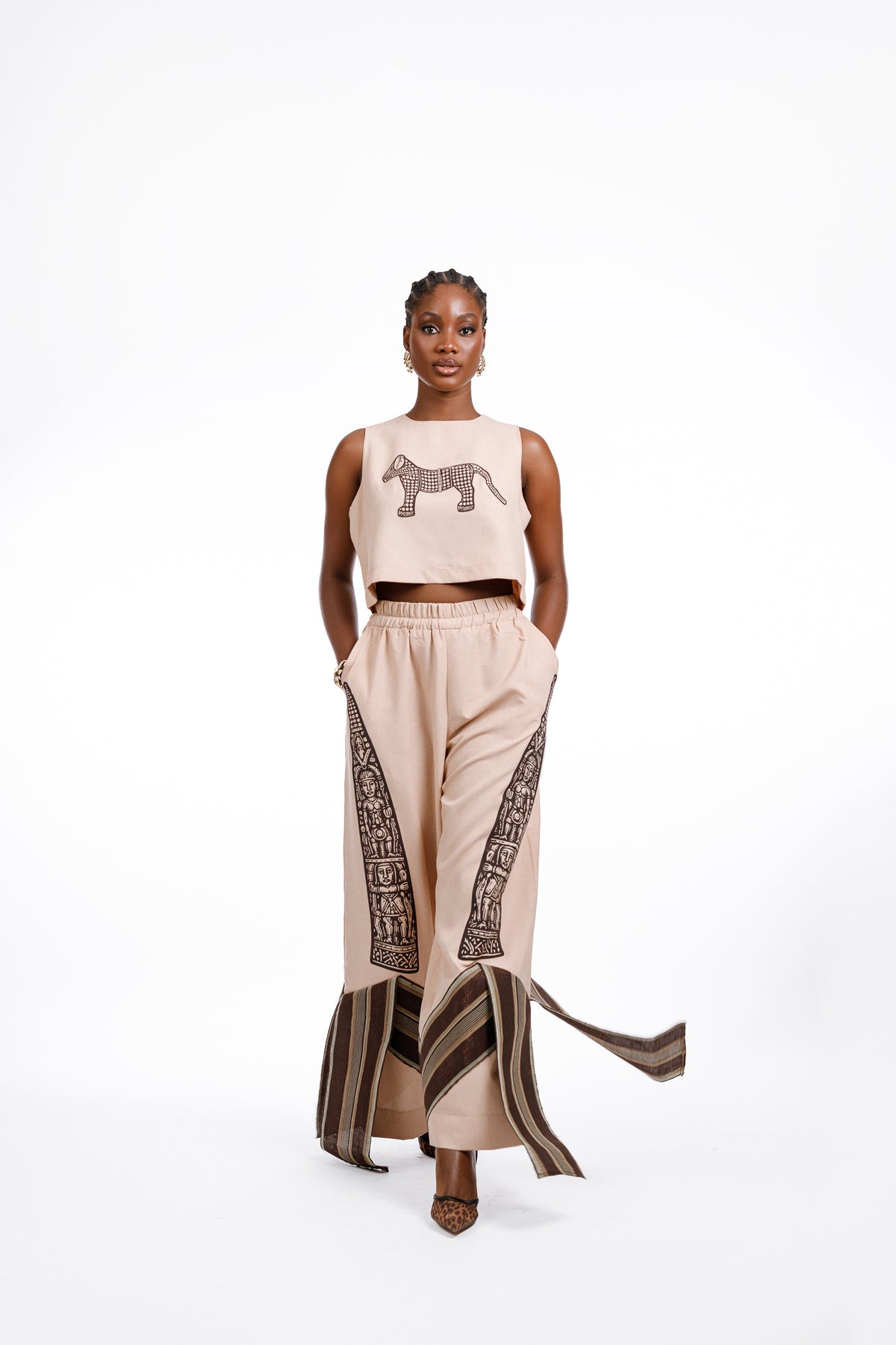 Farrko Alase 2pcs in Nude