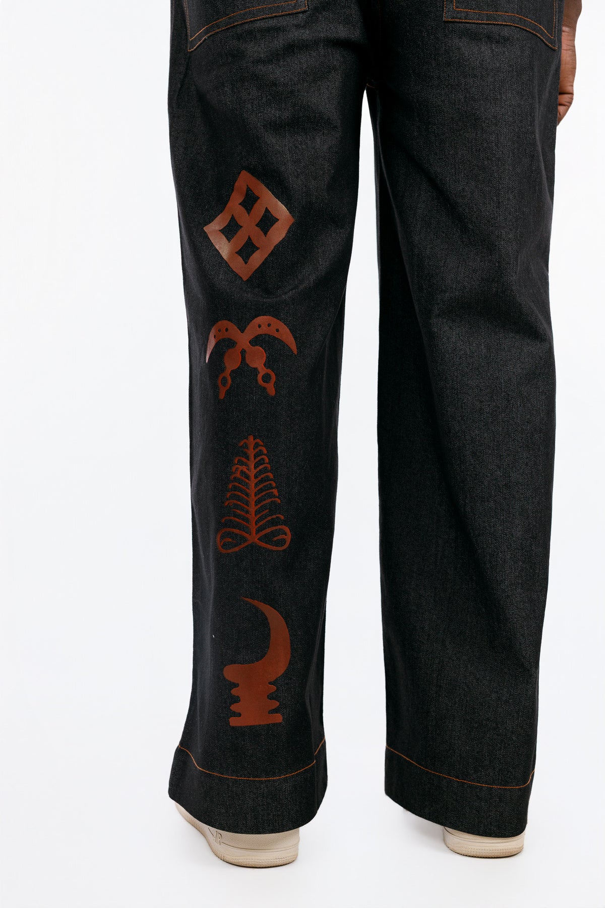 Palazart Pant (Ife) in Black