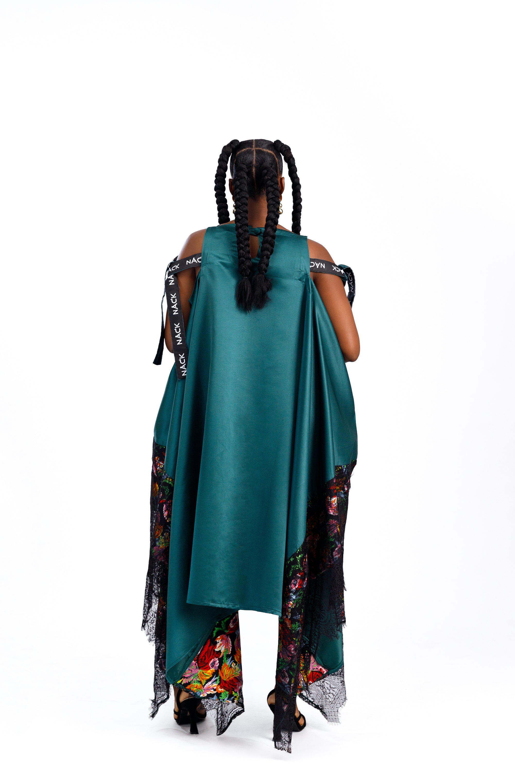 Malkia Dress in Green