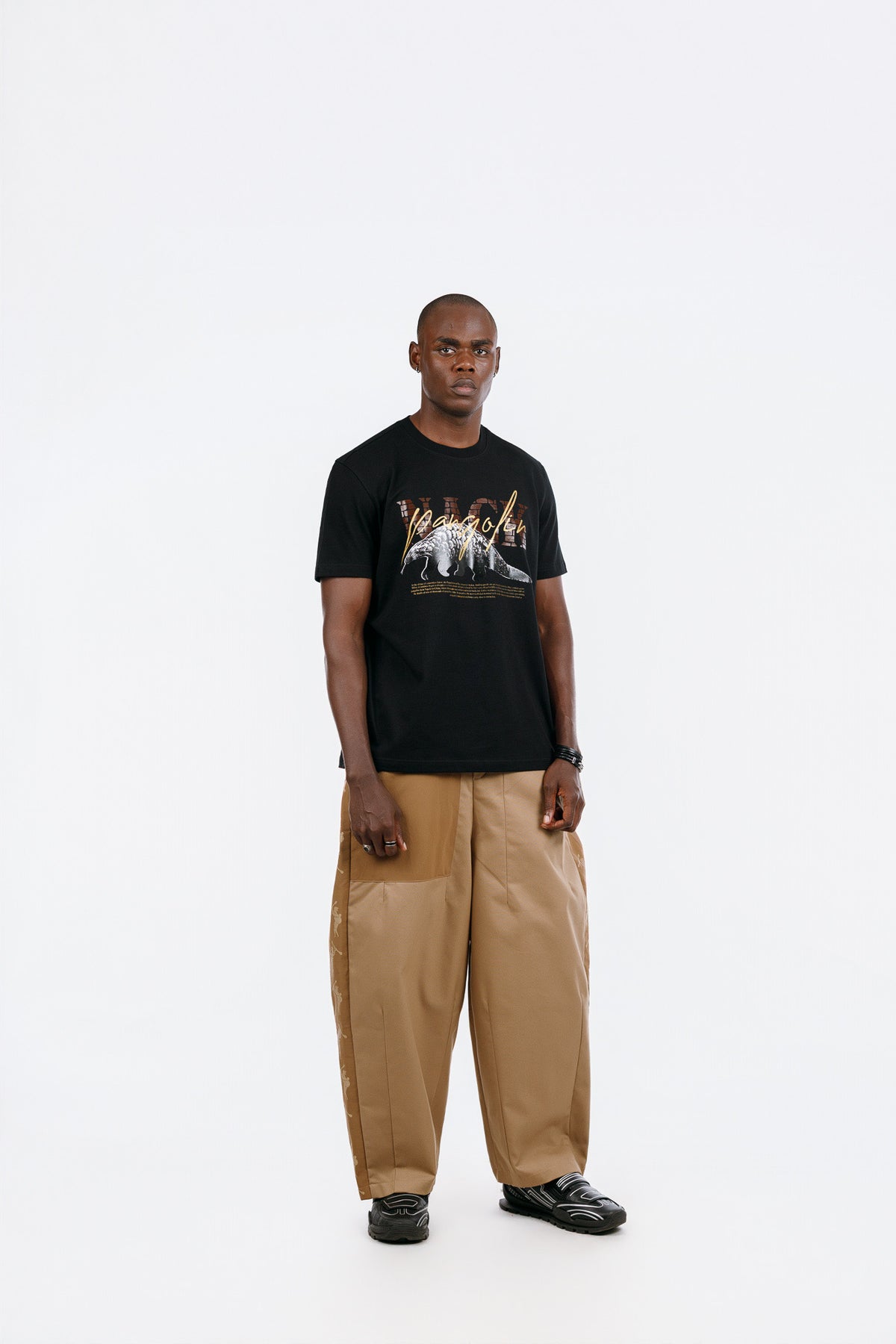 Pangolin Tee in Black