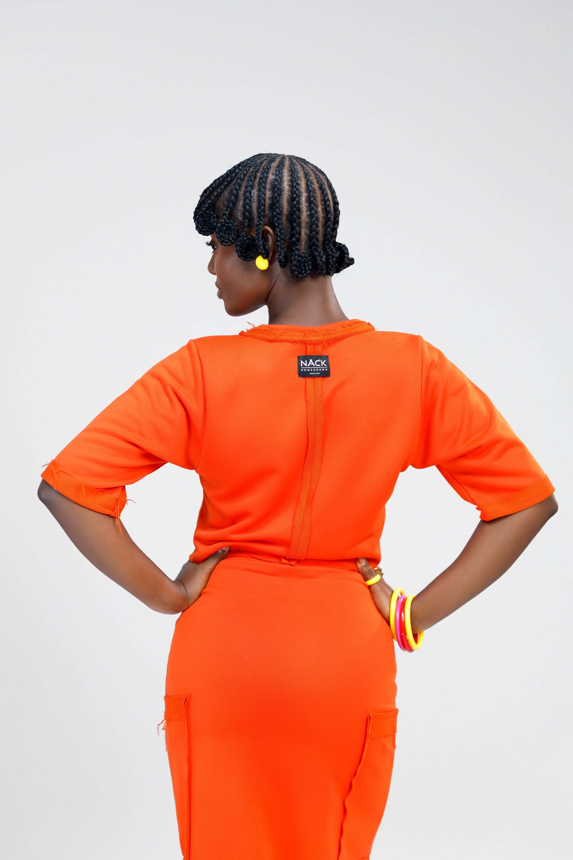 Female Karko 2pcs in Orange - Dresses