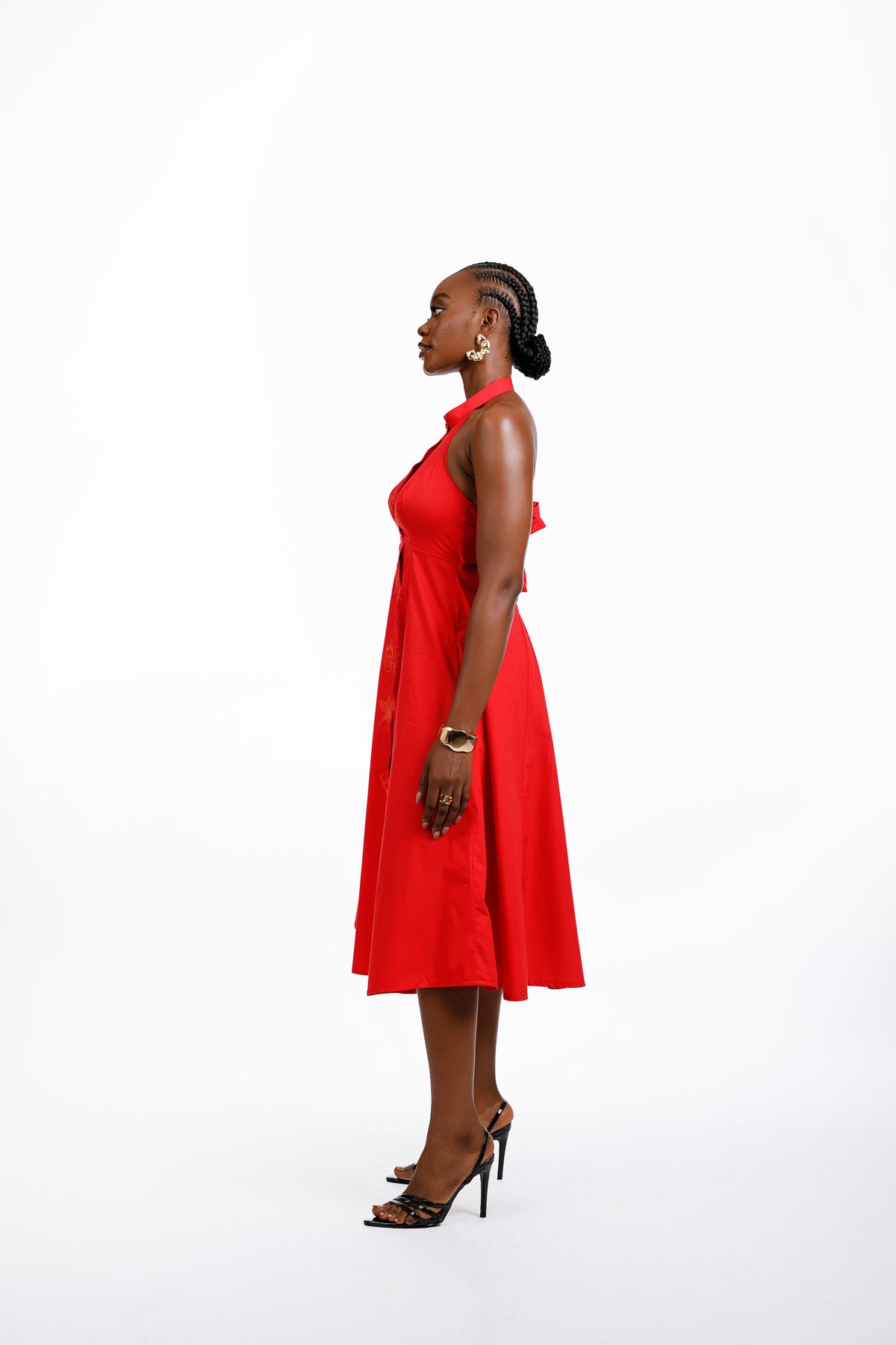 Female Dress (Ife) in Red