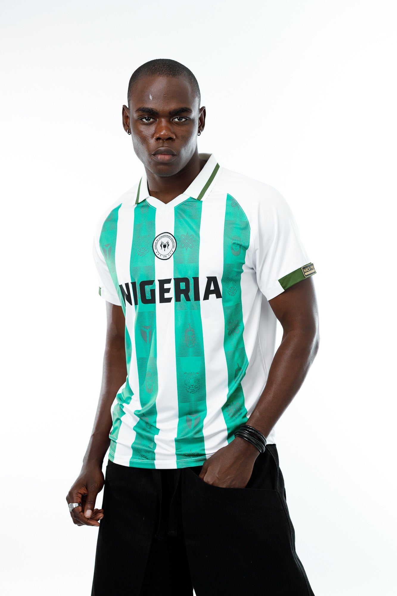 LXN Nigerian Jersey season 2 in White