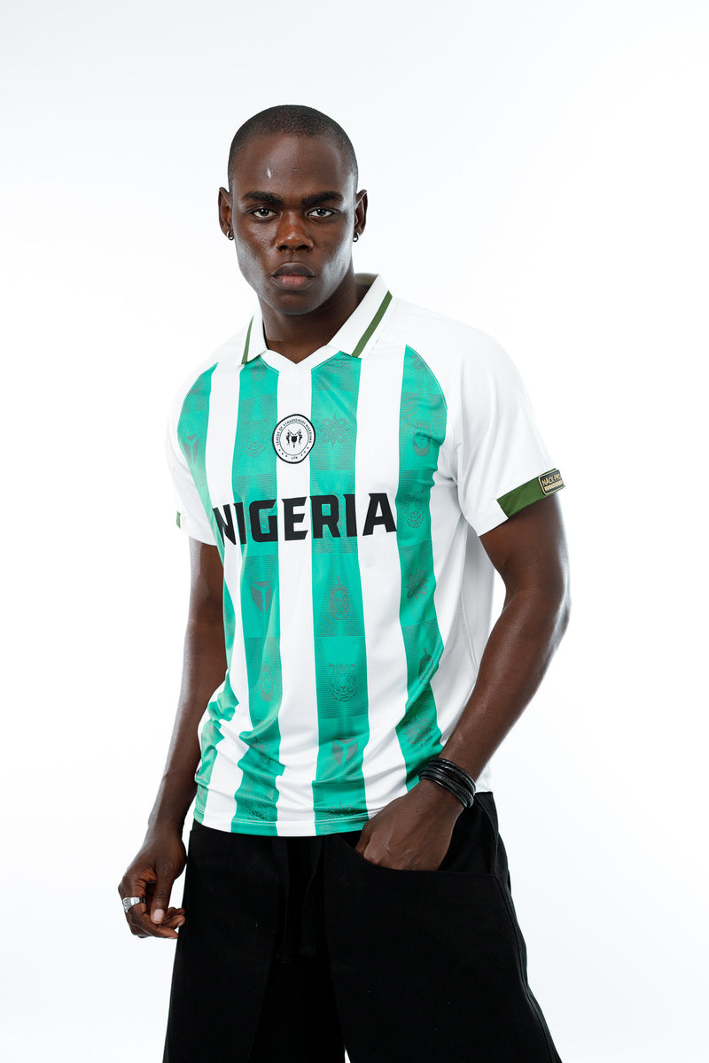 LXN Nigerian Jersey season 2 in White