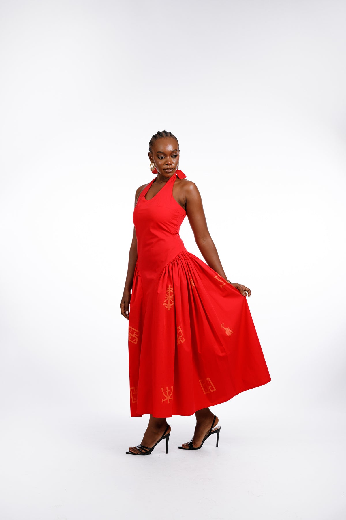 Ndokazi Dress in Red