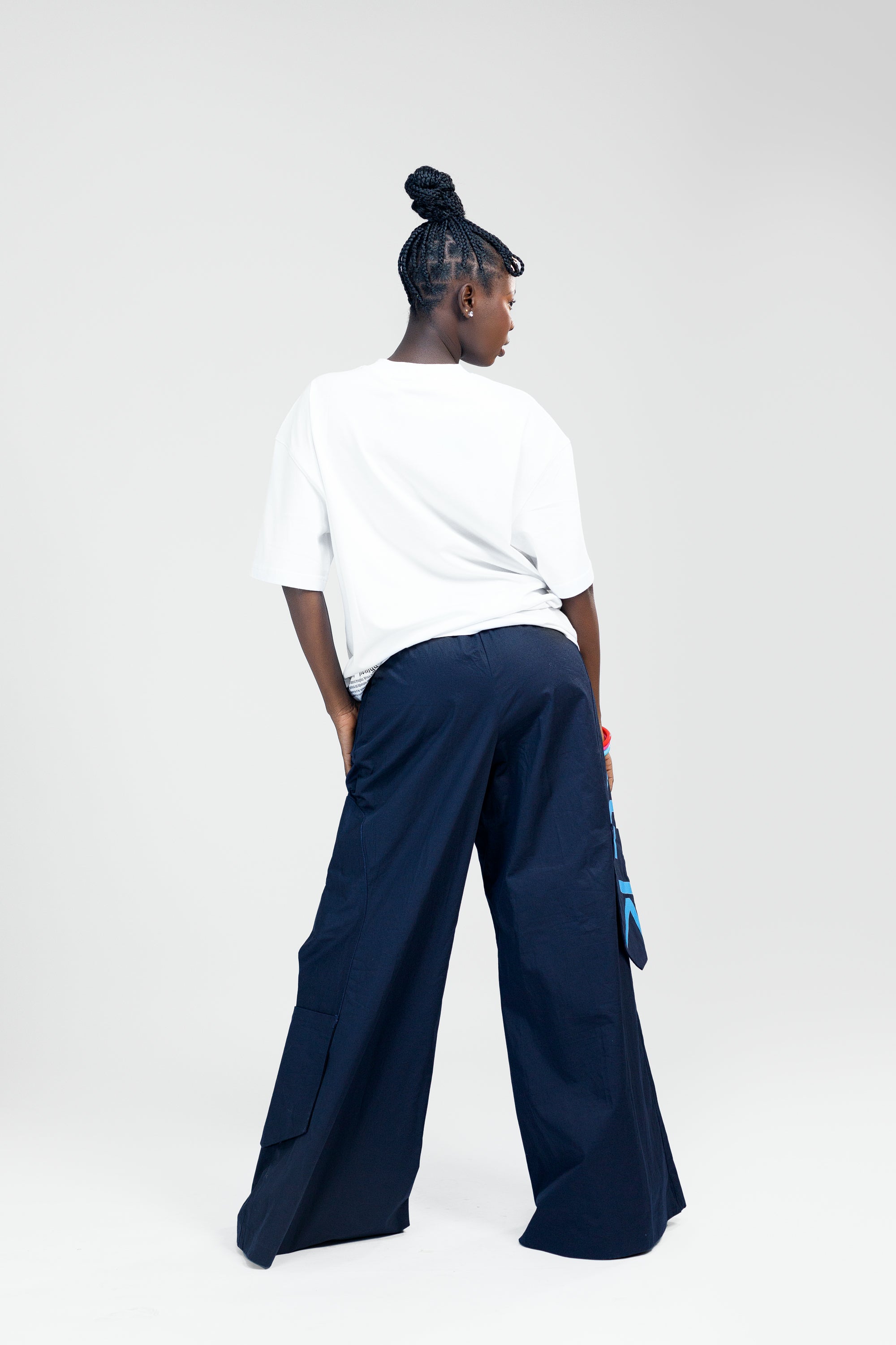 Bell Pant in Blue