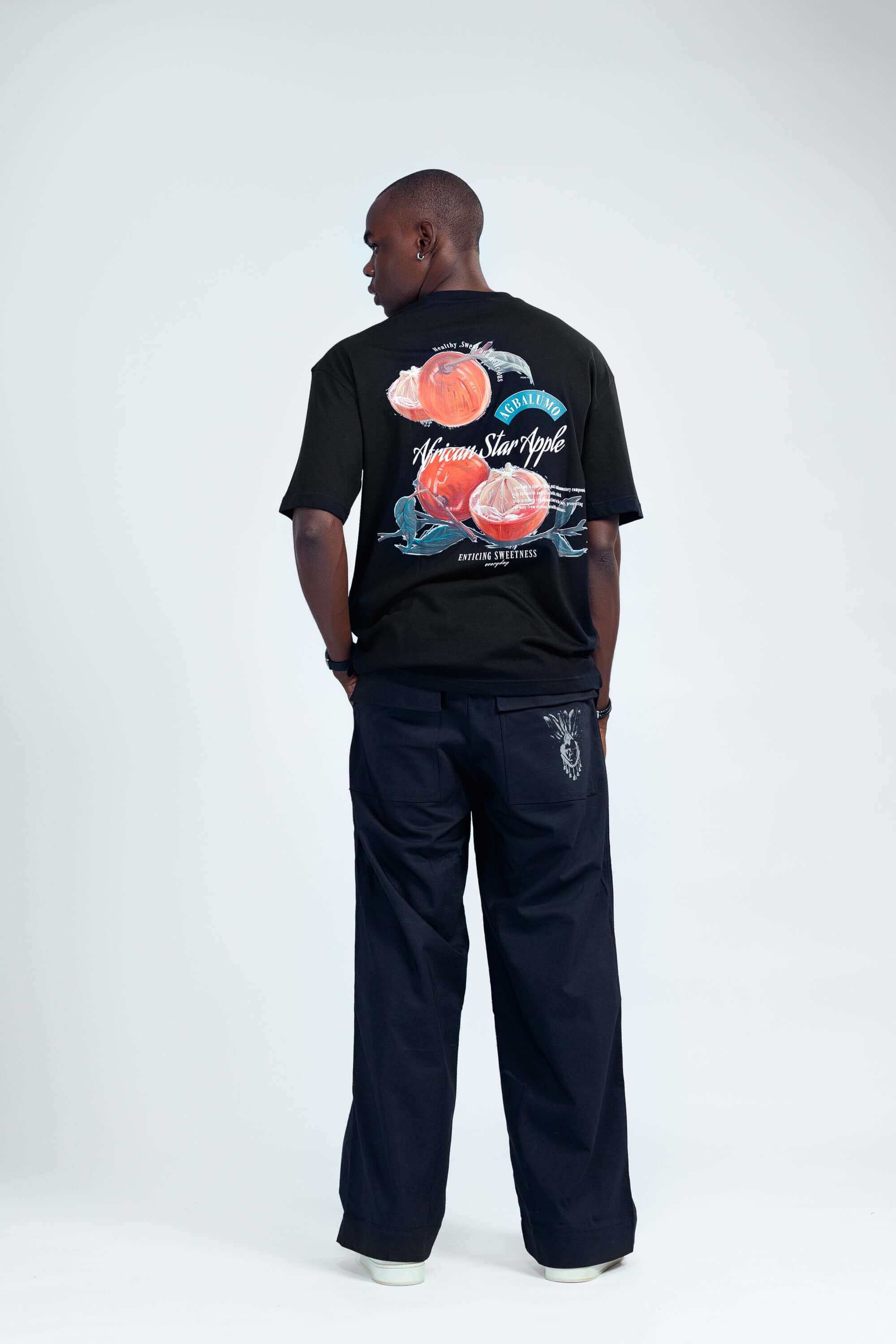 Agbalumo Tee in Black - Uncategorized