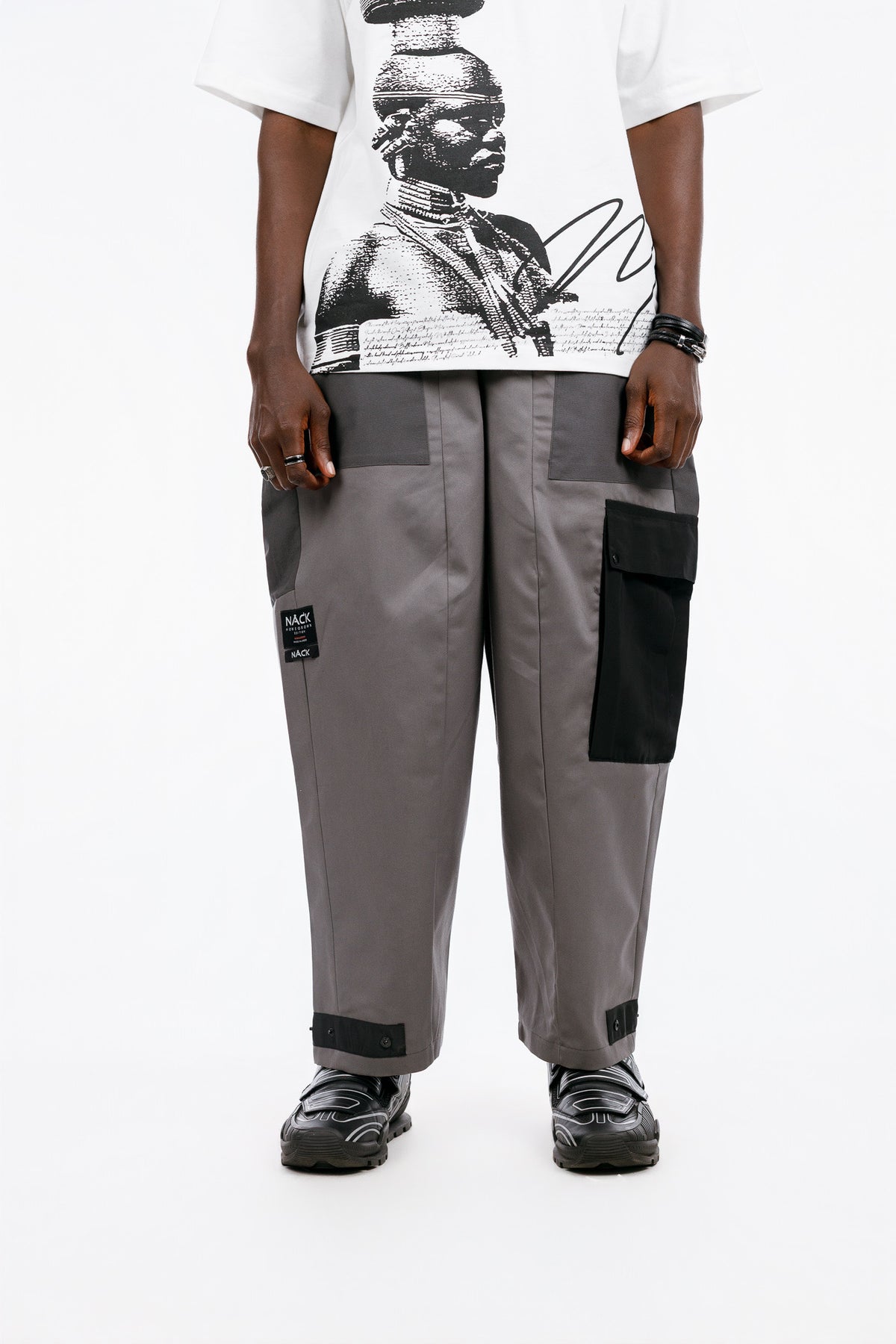 Asili Balloon Pant in Grey