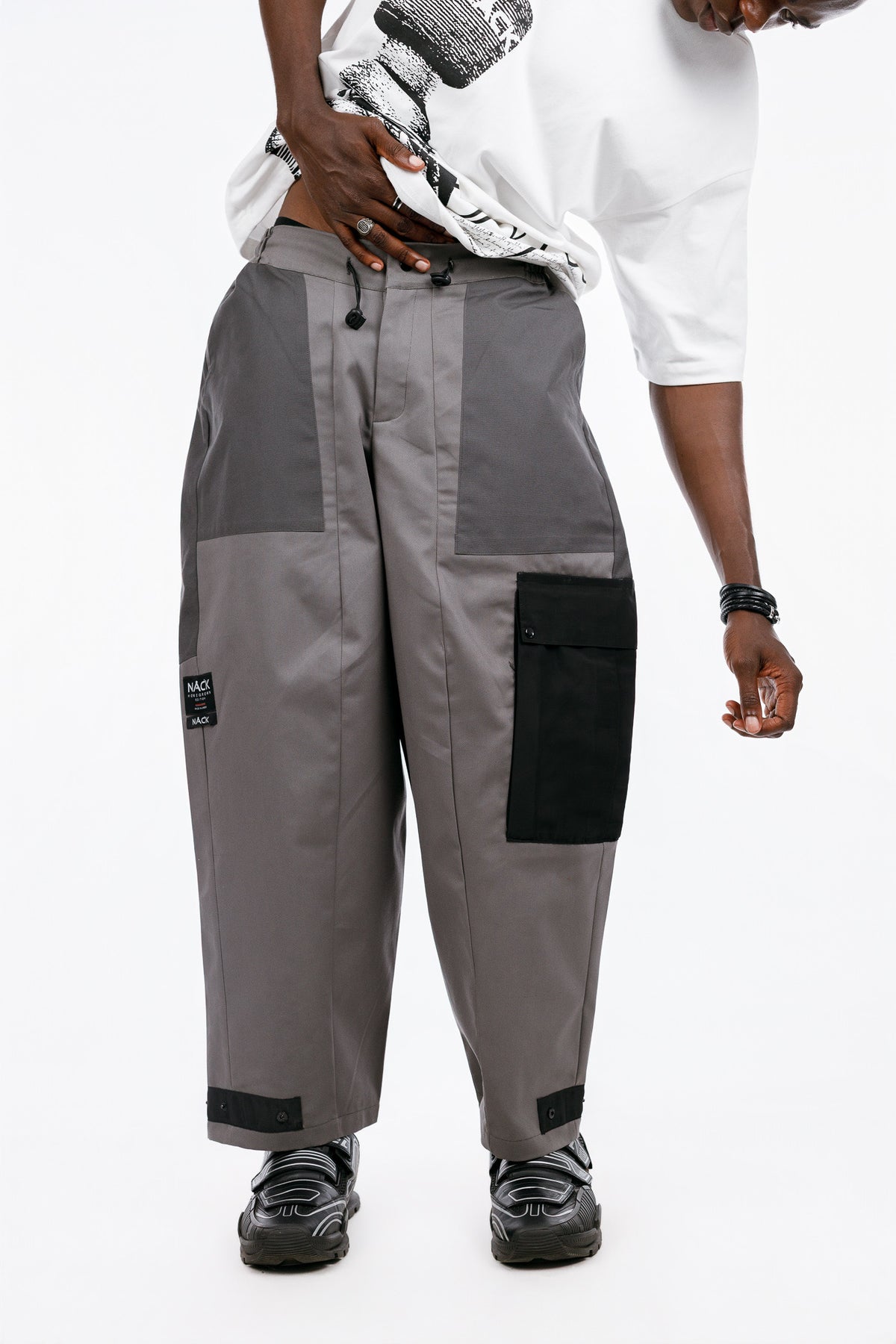Asili Balloon Pant in Grey